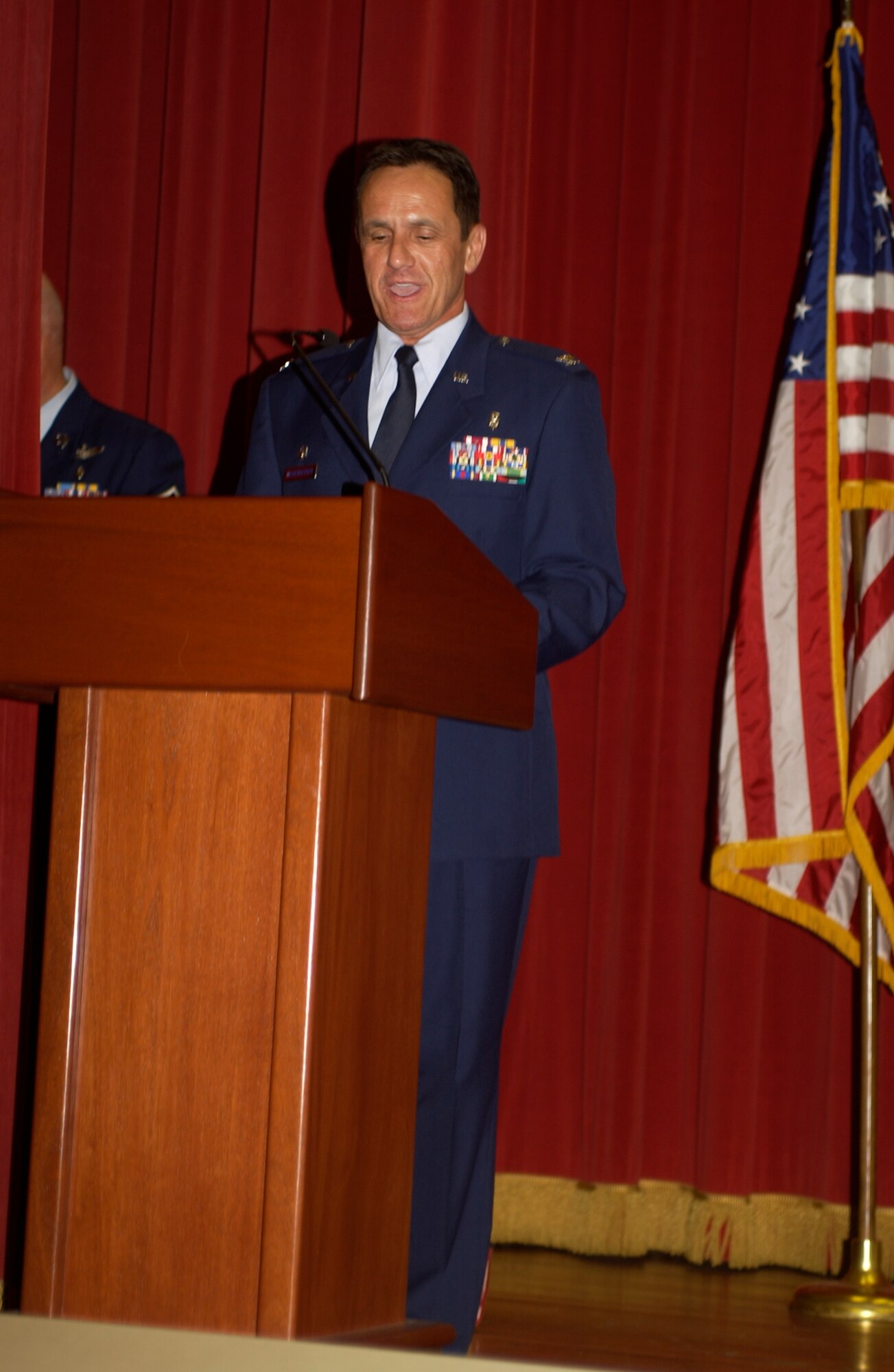 Colonel Robert J. Weisenberger CAREER HIGHLIGHTS: Commander of the 452nd Aeromedical Staging Squadron at March ARB. Commander of the 332nd  Expeditionary Medical Support Squadron, 332nd Expeditionary Medical Group at Balad AB, Iraq. Officer-in-Charge of 452nd the Air Base Clinic during Operations Noble Eagle and Enduring Hope. Operations officer of the Aeromedical Staging Facility, 23d Tactical Hospital, King Khalid Int’l Airport in Saudi Arabia during Operations Desert Shield/Storm. As a civilian, held senior executive positions in hospitals and health care organizations. (U.S. Air Force photo by Capt. Caroline Lorimer)