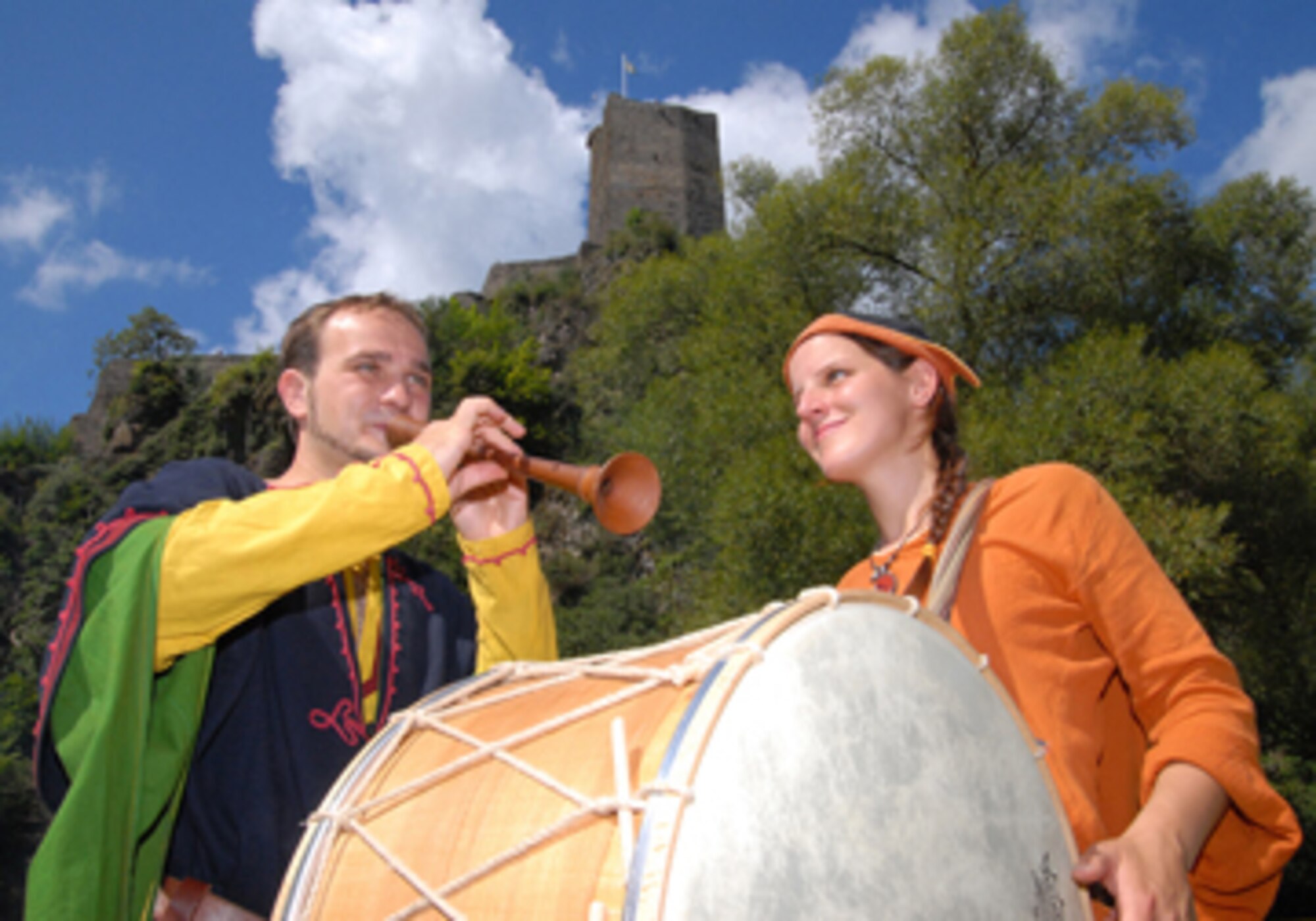 SPANGDAHLEM AIR BASE, Germany -- Manderscheid's 24th annual medieval Burgenfest takes place Aug. 30-31, 2008, and provides plenty of activities for all. (Courtesy Photo)