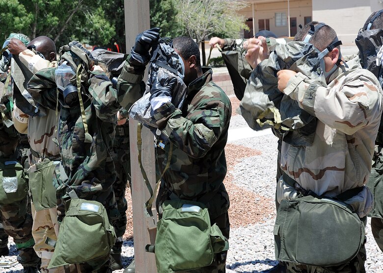Airmen prepare for chemical warfare > Holloman Air Force Base > Article