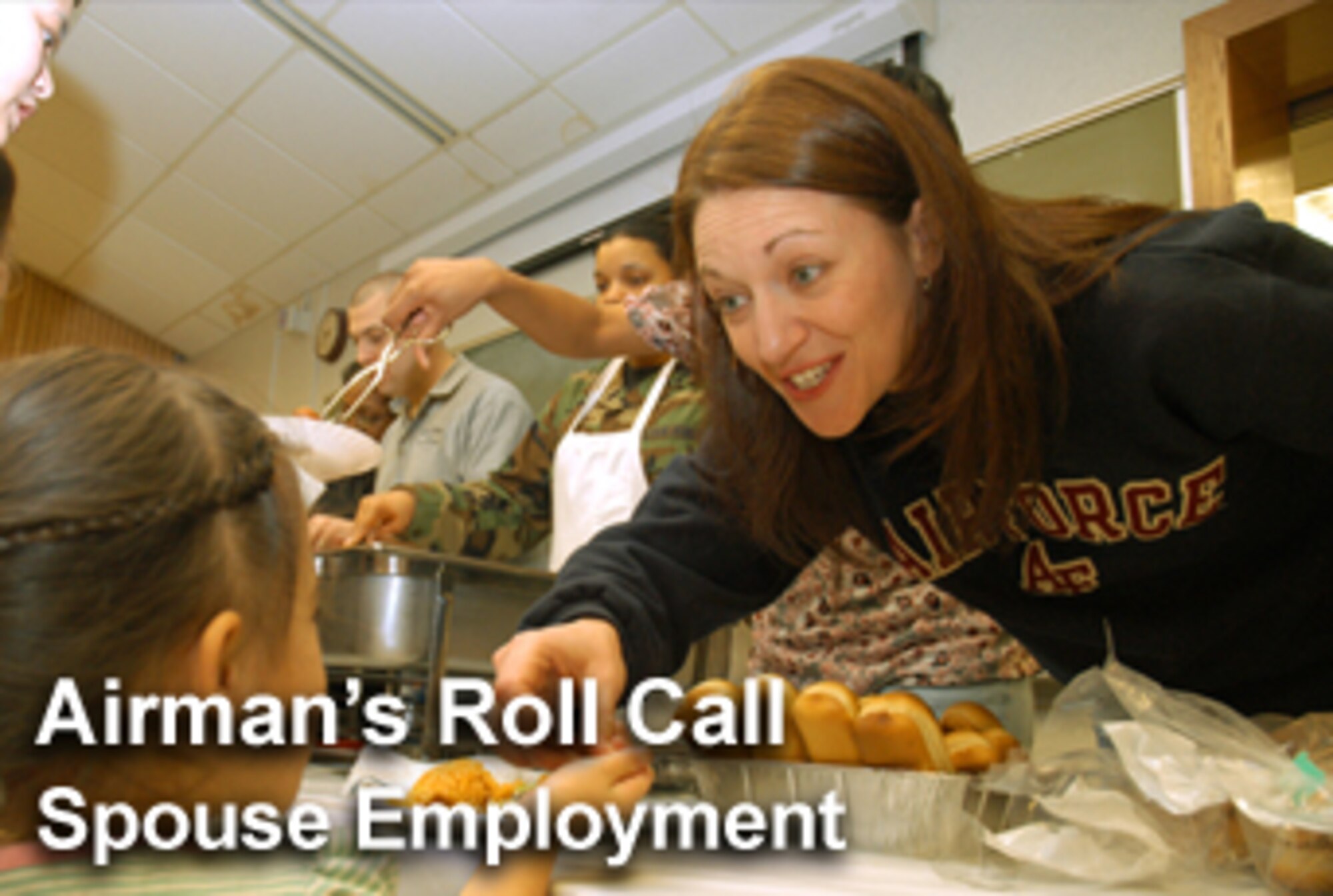 This week's Airman's Roll Call highlights the opportunities the Airman and Family Readiness Center has for employment assistance services to help spouses find suitable positions in their chosen career fields. (U.S. Air Force photo illustration/Mike Carabajal) 
