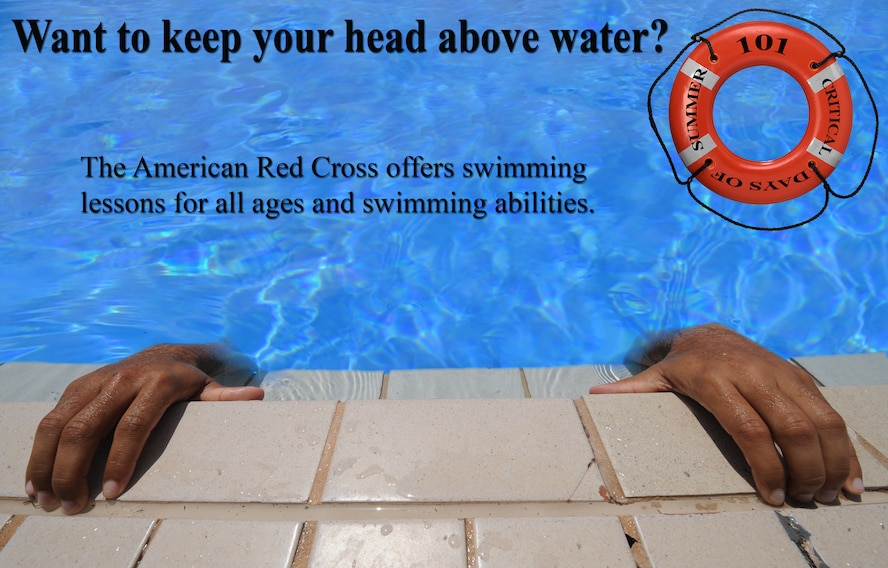 MOODY AIR FORCE BASE, Ga. – 23rd Wing Airmen should always practice swimming safety. The American Red Cross provides swimming lessons for all ages and swimming abilities. (U.S. Air Force photo by Senior Airman Gina Chiaverotti) 