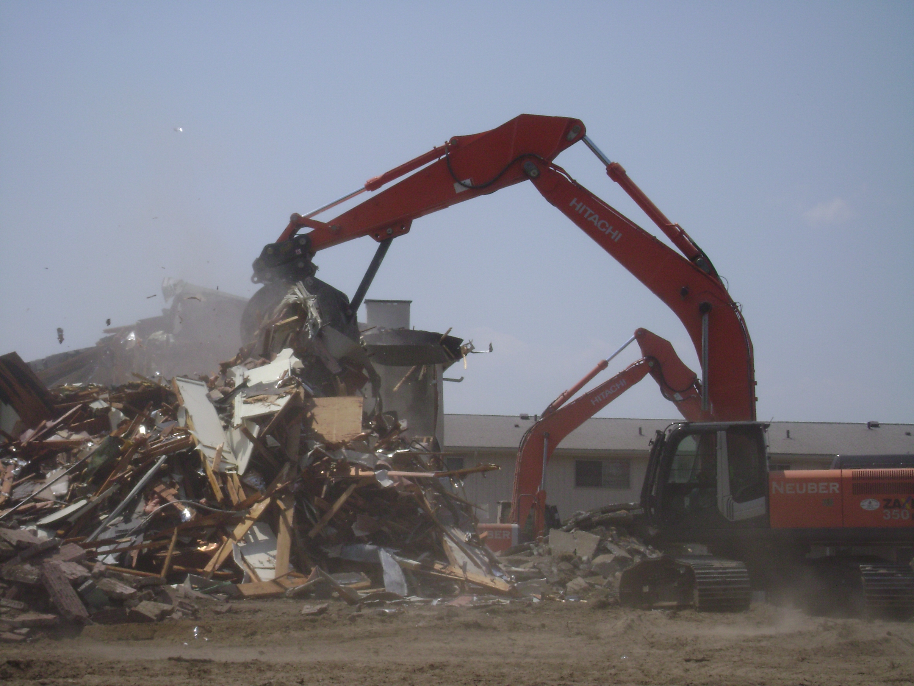 Demolition in Langley’s Bethel Manor housing area has begun > Joint