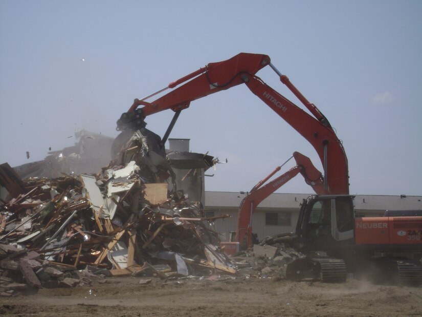 Demolition In Langley s Bethel Manor Housing Area Has Begun Joint 