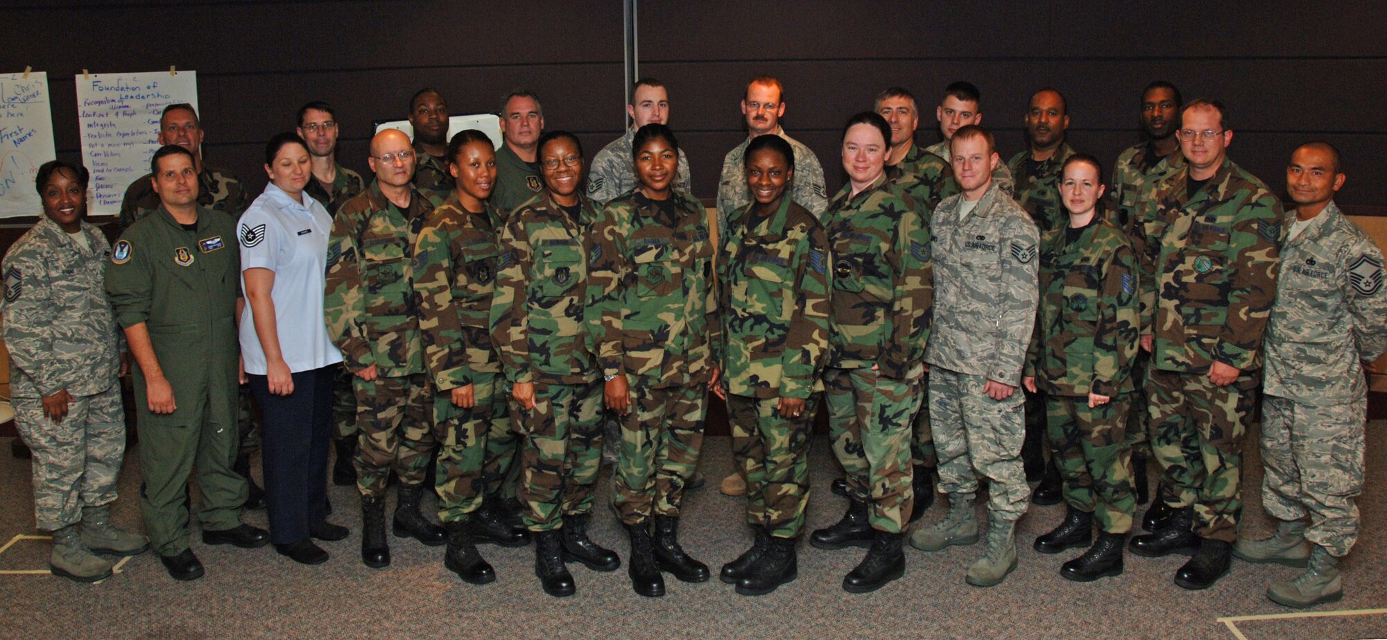 Noncommissioned Officer Leadership Development Program class, August 2008