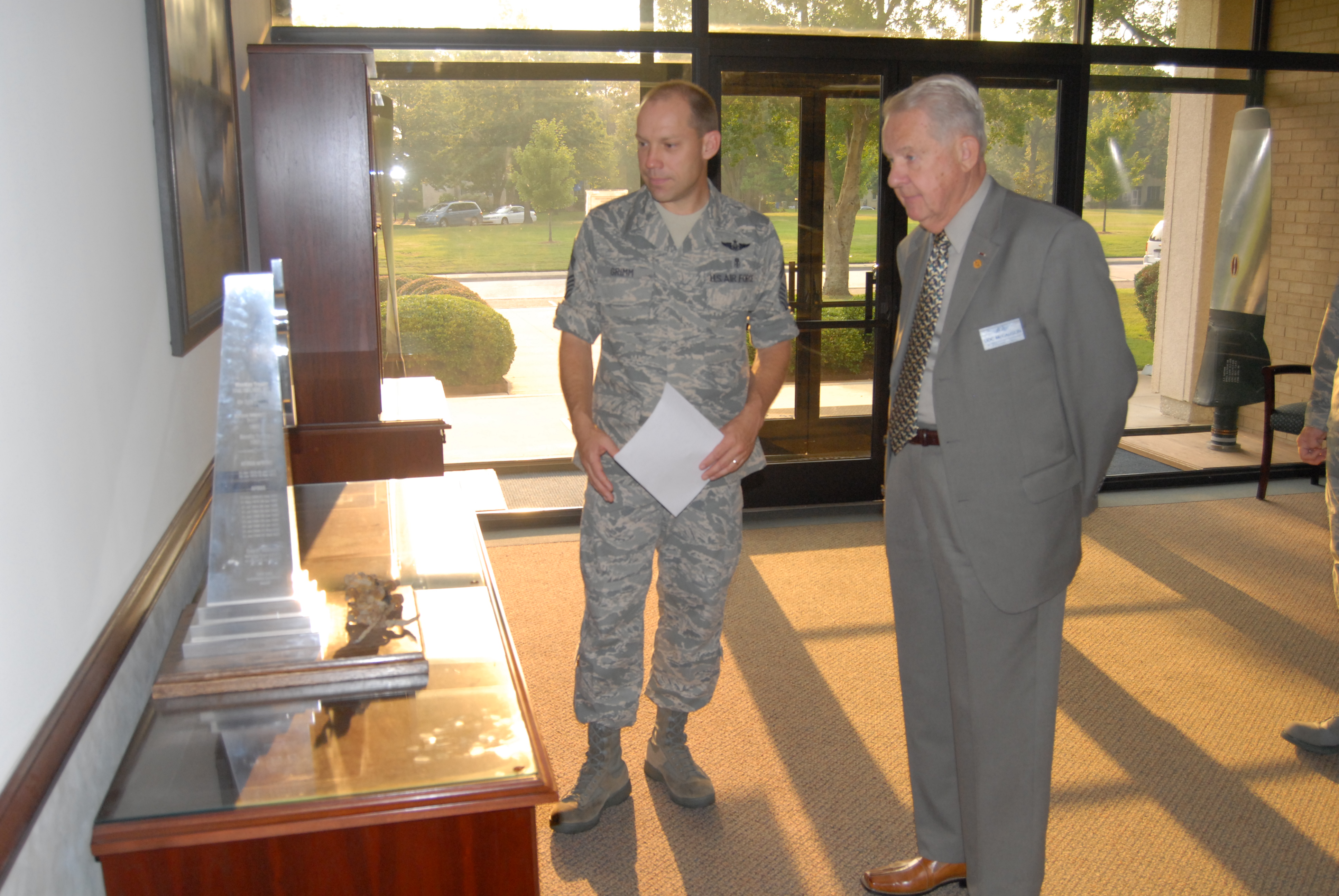 AFSA president tours Pope > Pope Field > Article Display