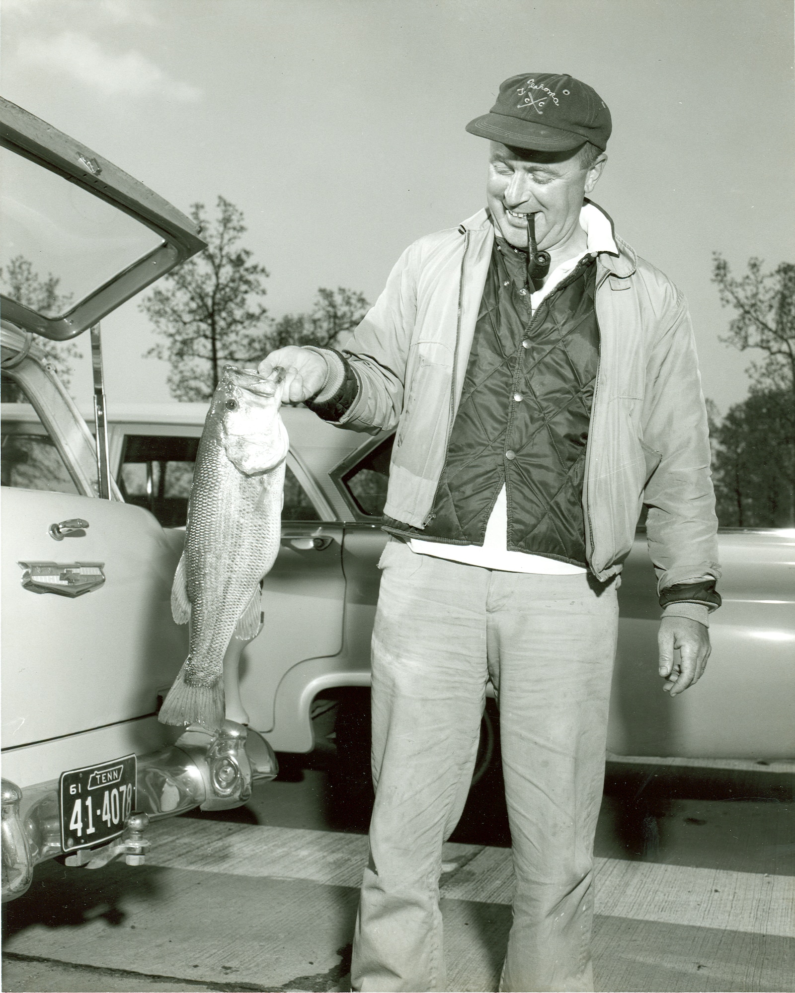 Jack Shea, Arnold's first contractor public affairs manager and editor of High Mach, loved the outdoors, fishing in particular. (AEDC file photo)