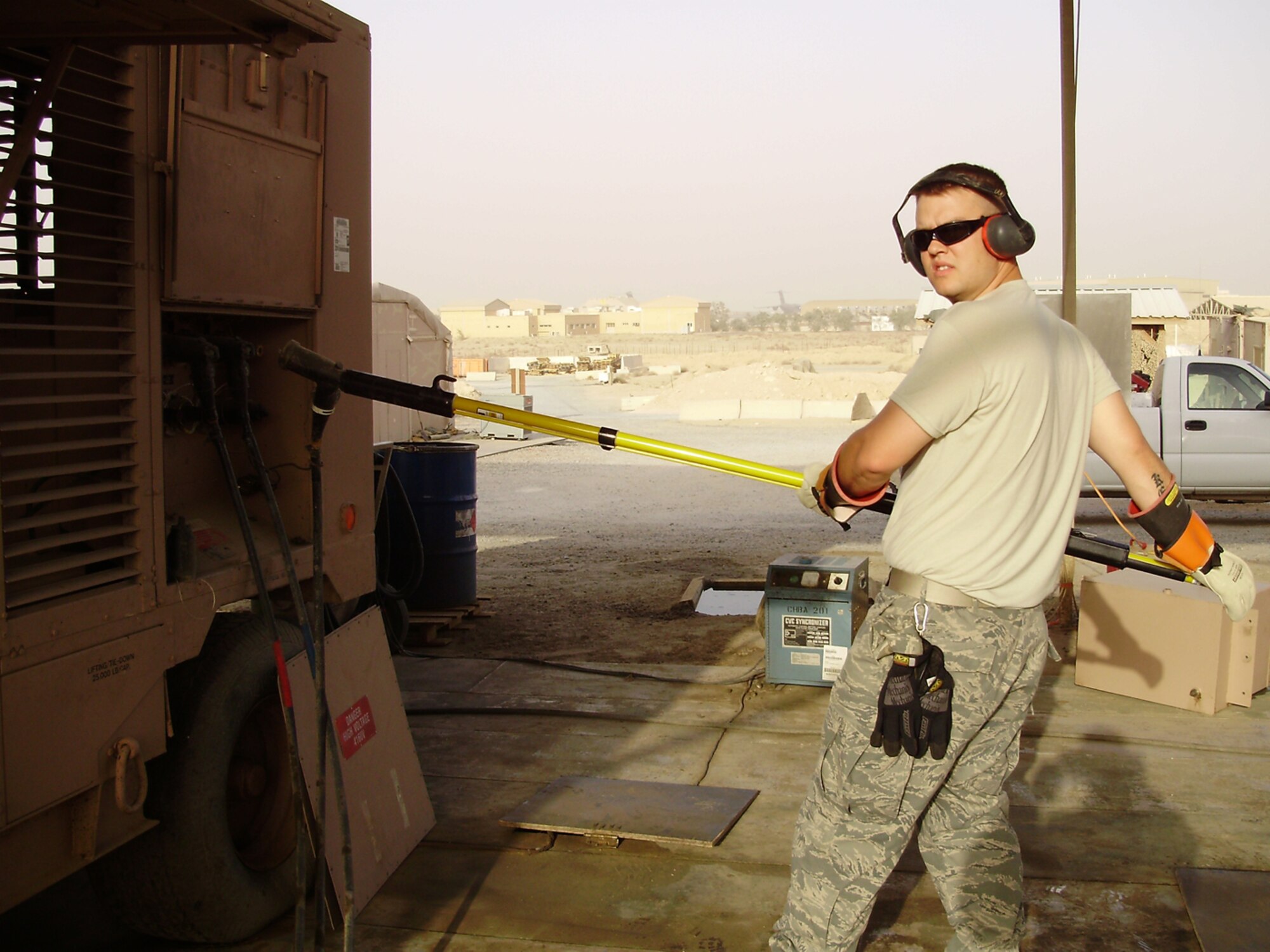 SOUTHWEST ASIA -- Senior Airman Blake Kelsey (U.S. Air Force courtesy photo)