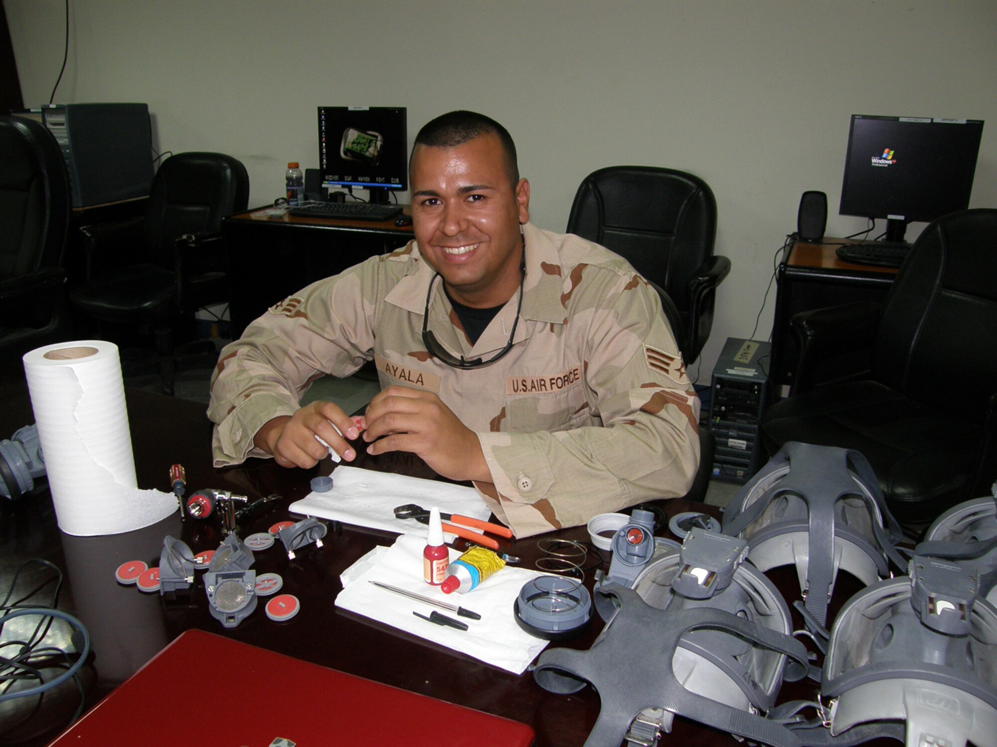 SOUTHWEST ASIA -- Staff Sgt. Noel Ayala (U.S. Air Force courtesy photo)