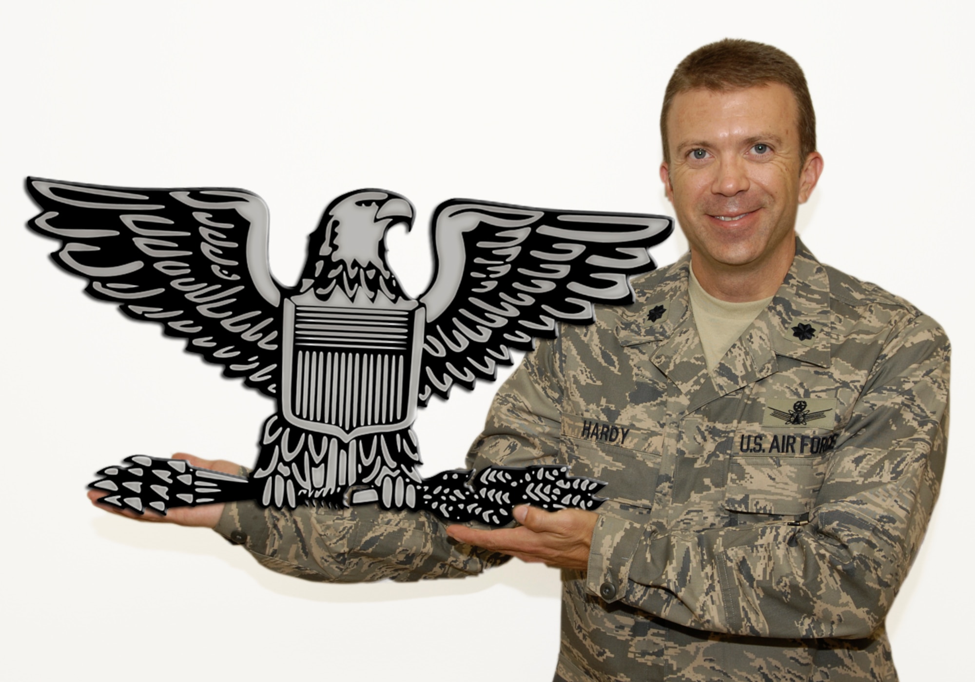 VANDENBERG AIR FORCE BASE, Calif. --  Three Vandenberg officers were recently selected for promotion to colonel, including Lt. Col. James Hardy with the 14th Air Force. (U.S. Air Force photo graphic / Airman 1st Class Andrew Satran)