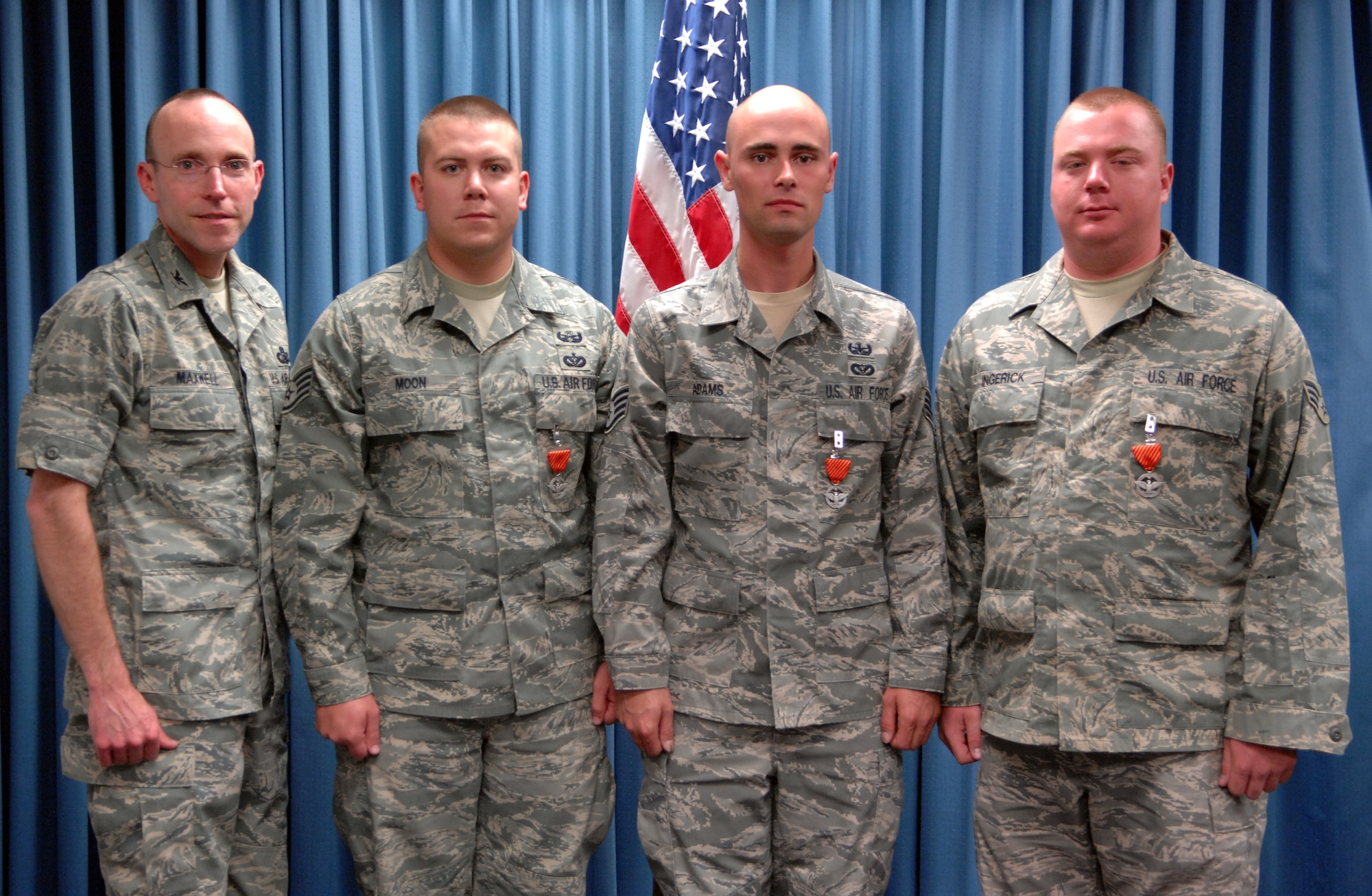 Mission Support Group Airmen receive Combat Action Medal > Mountain ...
