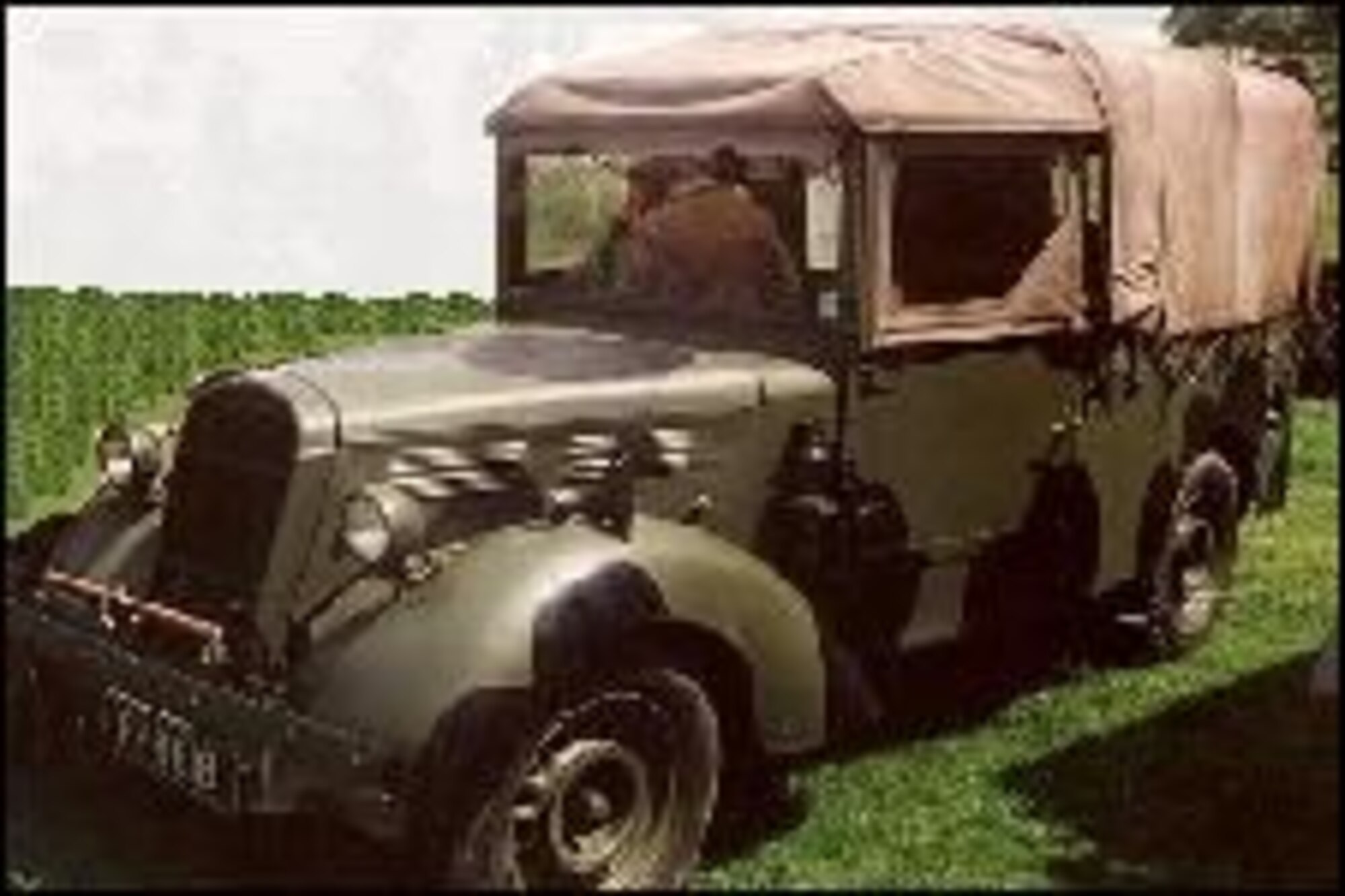 A Standard 12 HP Truck such as Ms. Jeanne Pettifer would have used during the war to deliver radar parts to bases such as RAF Molesworth (Courtesy photo)