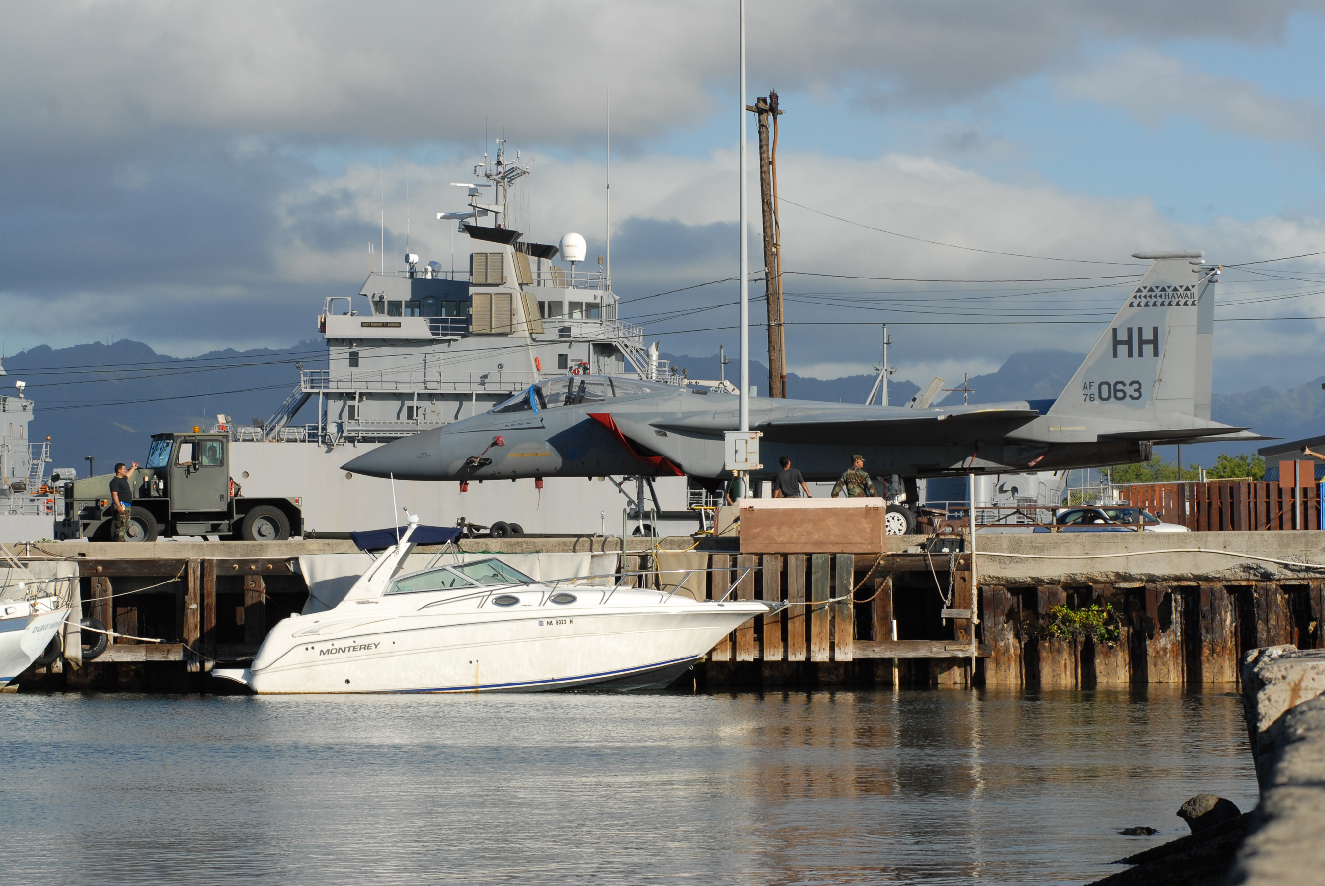 Hickam F15 makes voyage to Pacific Aviation Museum > 15th Wing