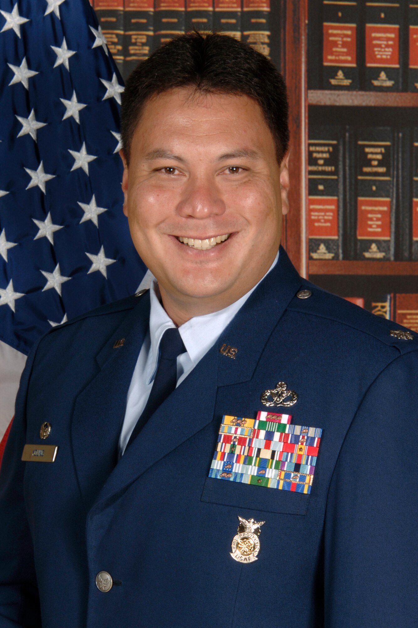 Lt. Col. Aaron Young, 22nd Civil Engineer Squadron commander
