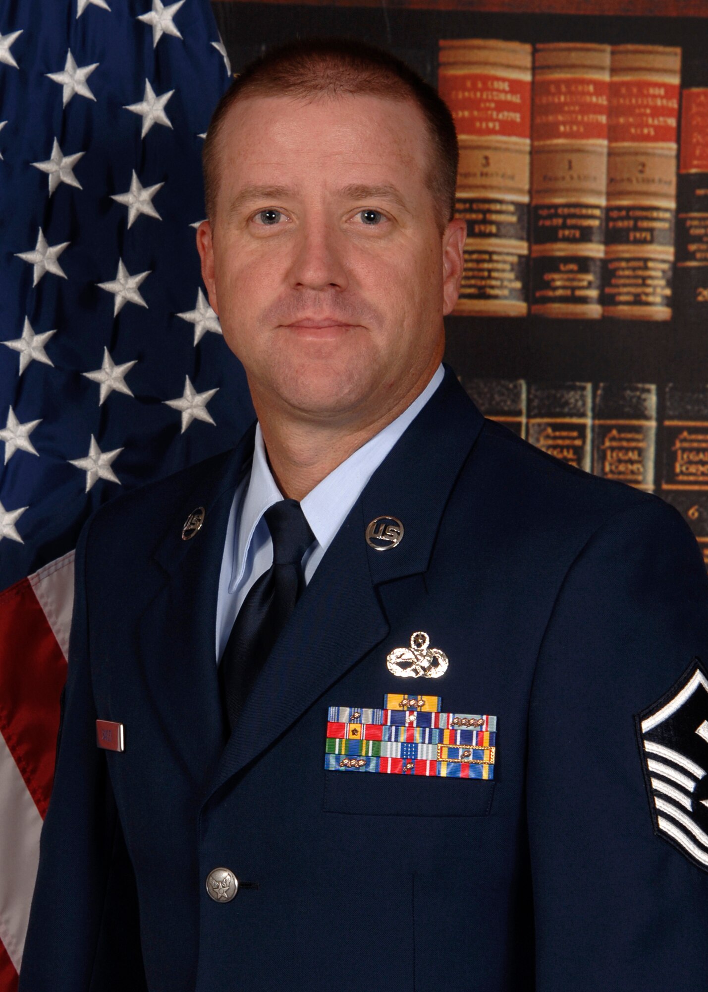 Master Sgt. James Baxley, 22nd Communications Squadron first sergeant
