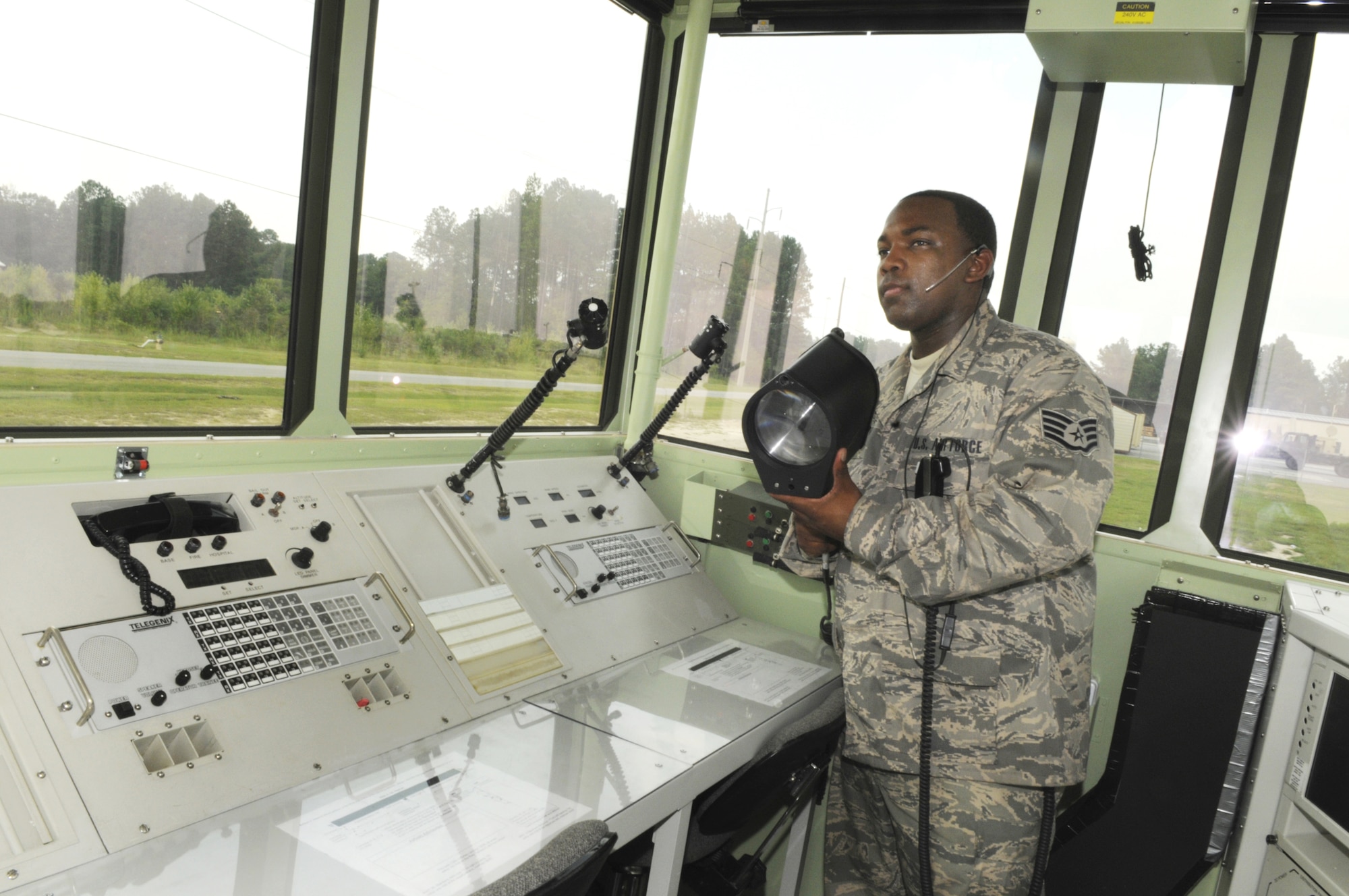 AN MSN 7 Mobile Air Traffic Control Tower keeps skies safer in theater Robins Air Force Base Article Display