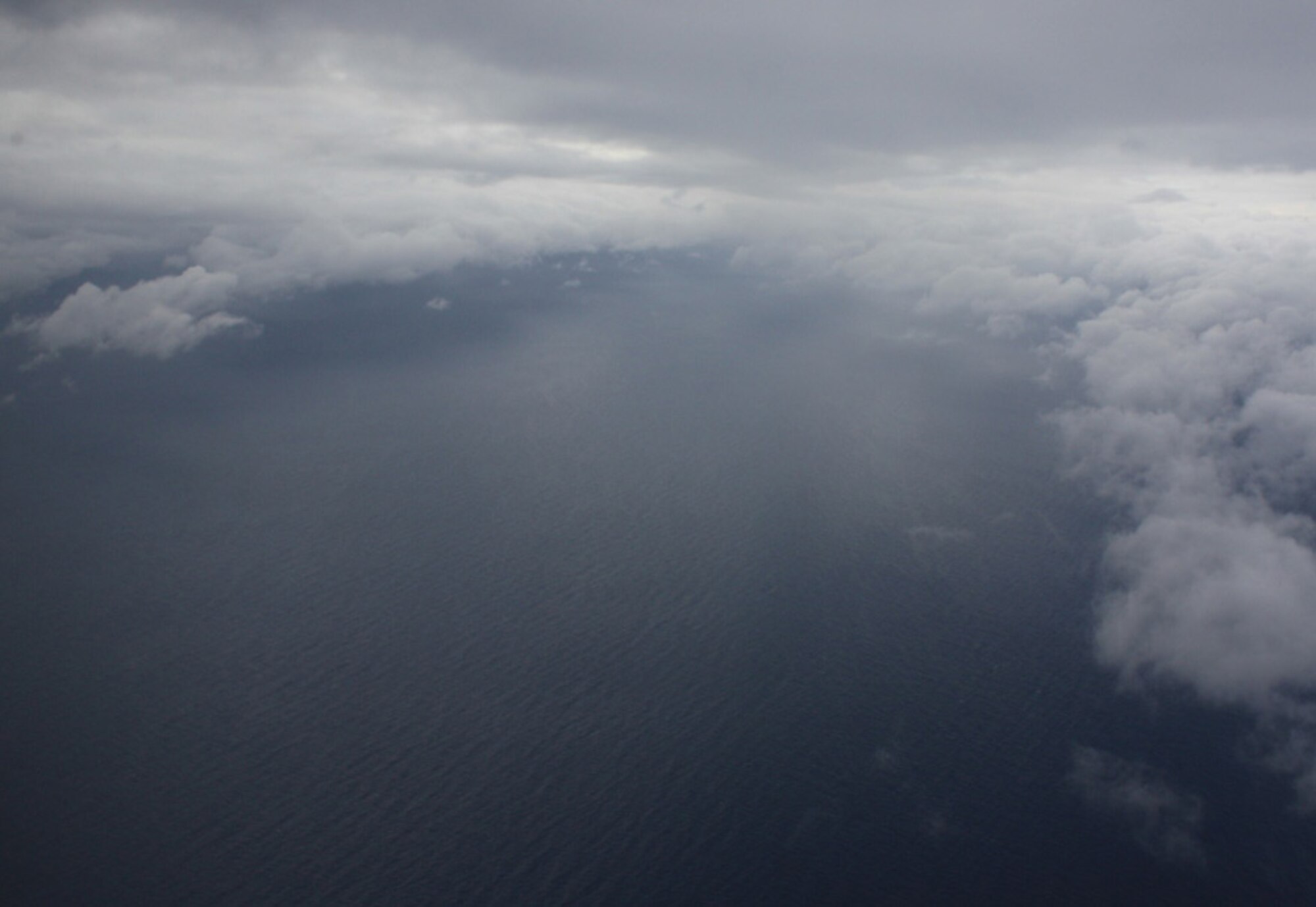 The 53rd Weather Reconnaissance Squadron “Hurricane Hunters” fly through Tropical Storm Gustav on Aug. 27. The Hurricane Hunters are flying daily weather reconnaissance missions into Tropical Storm Gustav from Homestead Air Reserve Base to aid the National Weather Service in providing the storm’s projected path to the American public. The squadron, a component of the 403rd Wing located at Keesler Air Force Base in Biloxi, Miss., is the only operational unit in the world flying weather reconnaissance on a routine basis. They provide surveillance of tropical storms and hurricanes in the Atlantic, Caribbean, Gulf of Mexico and Central Pacific for the National Hurricane Center. The unit also flies winter storm missions off both coasts of the United States. (U.S. Air Force photo/Staff Sgt. Erik Hofmeyer)