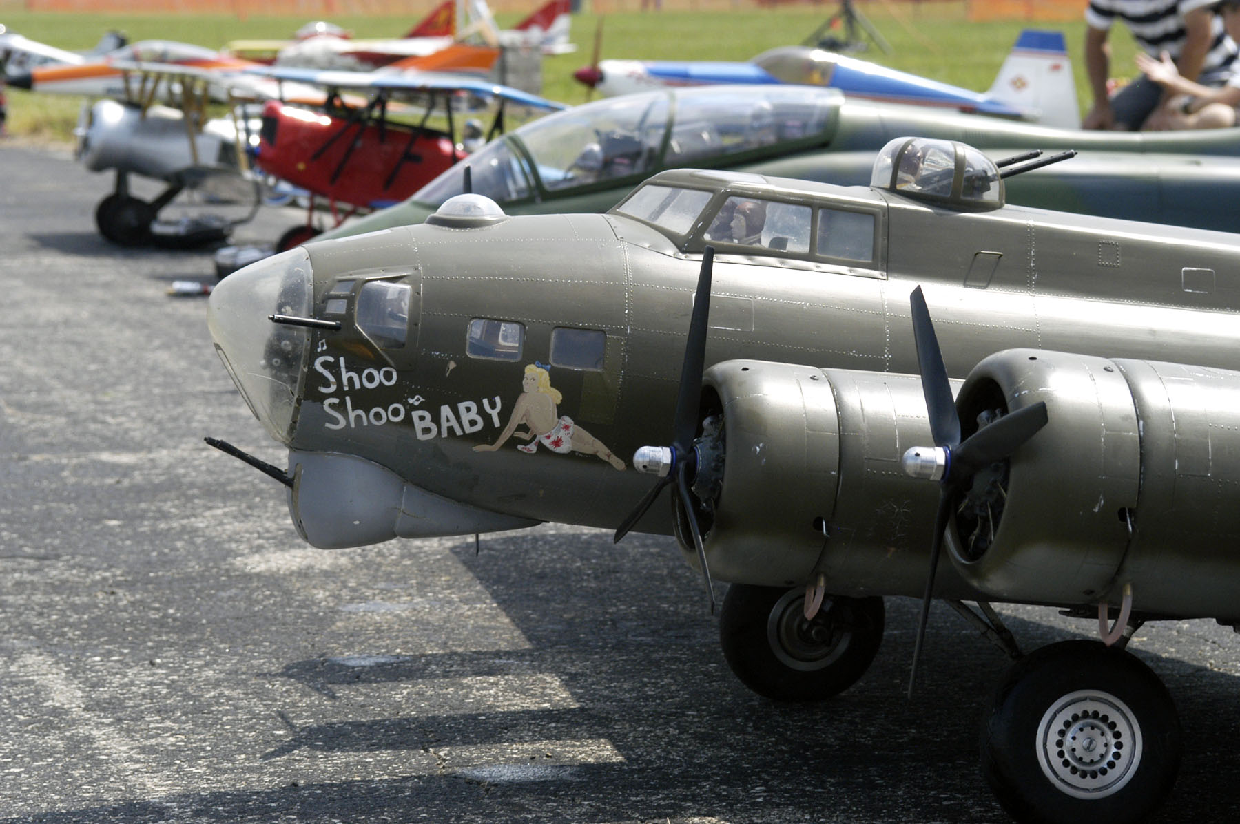 Giant Scale RadioControlled Model Aircraft Air Show