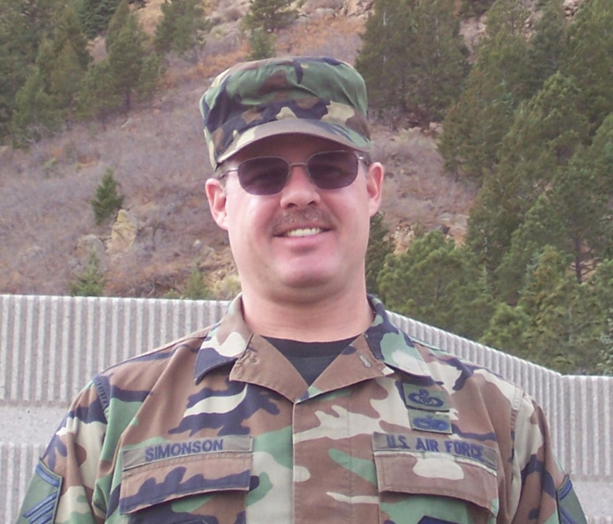 Master Sgt. Ron Simonson was selected for this week's First Knight award. This award is designed to recognize outstanding Airmen each week for the work they do every day. (Photo by Maj. Kurt Skinner.)
