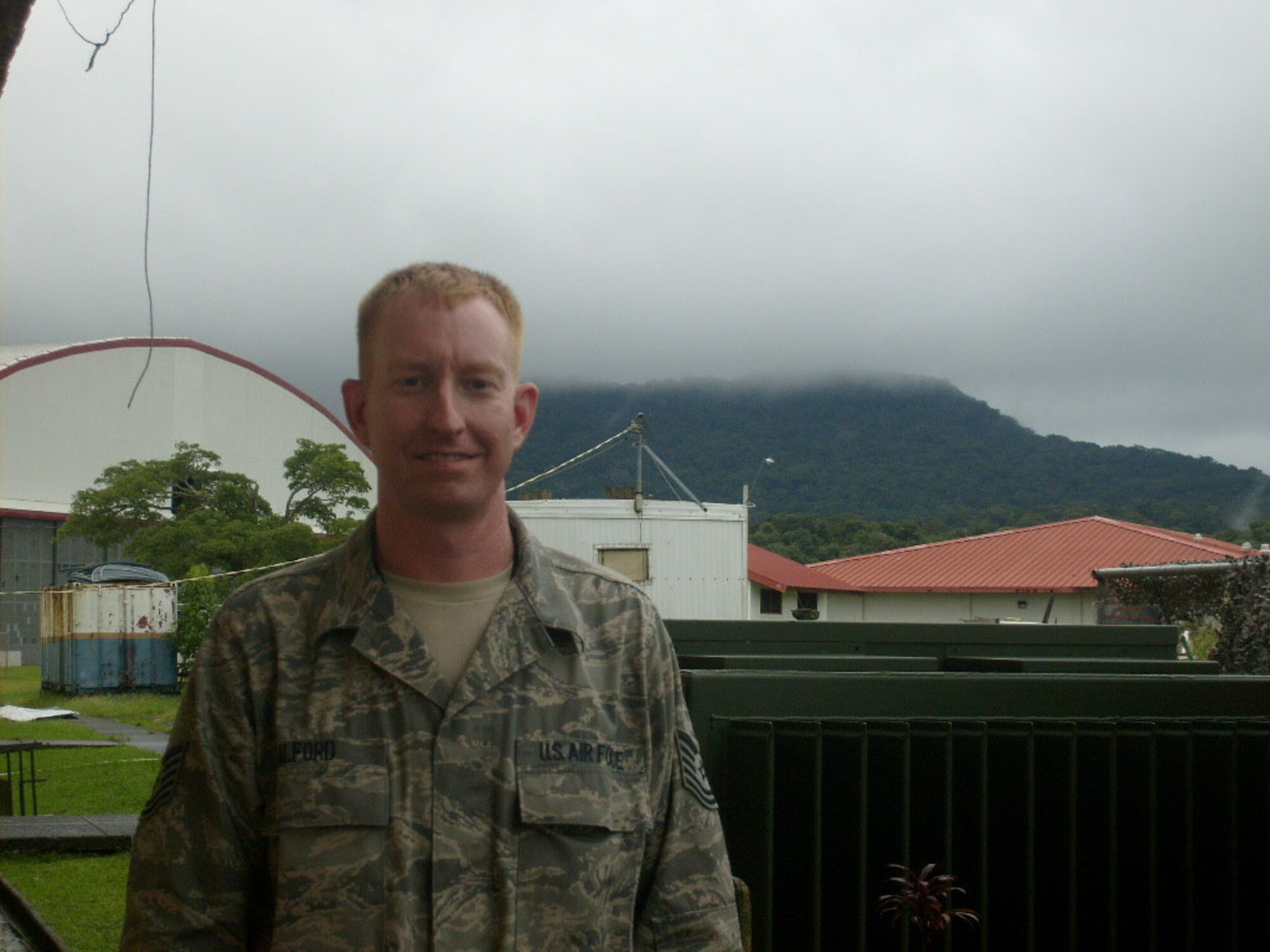 SEYMOUR JOHNSON AIR FORCE BASE, N.C. -- Tech. Sgt. Charles Alford is on his third tour of duty to Honduras. He spent Thanksgiving at Howard Air Base in Panama. Sgt. Alford is a Reservist with the 916th Communications Squadron.