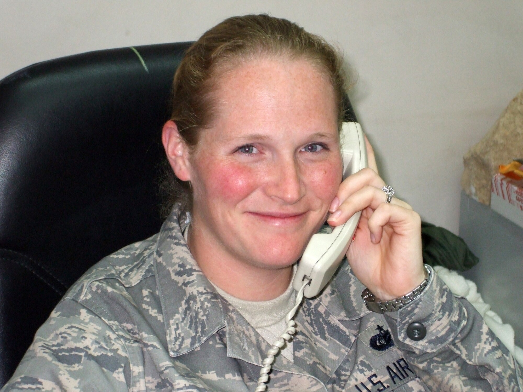 SOUTHWEST ASIA -- Tech. Sgt. Jamie Hedrick (U.S. Air Force courtesy photo)