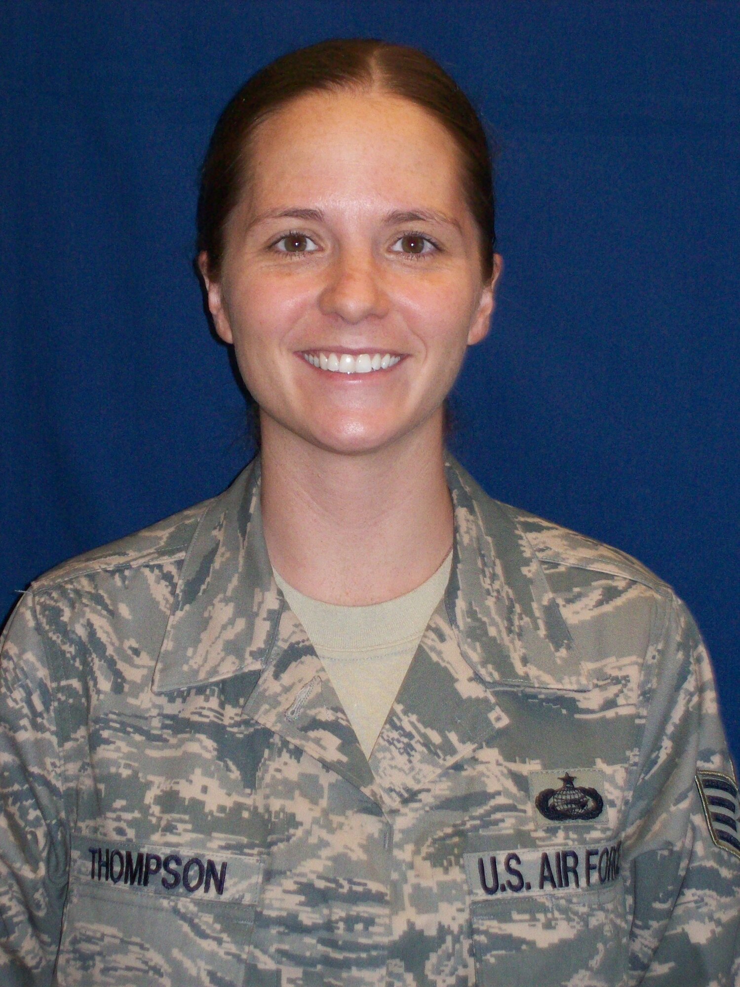MOUNTAIN HOME AIR FORCE BASE, Idaho - Staff Sgt. Candace Thompson serves as the 388th Electronic Combat Squadron, noncommissioned officer in charge of the commanders support staff. (Courtesy photo)