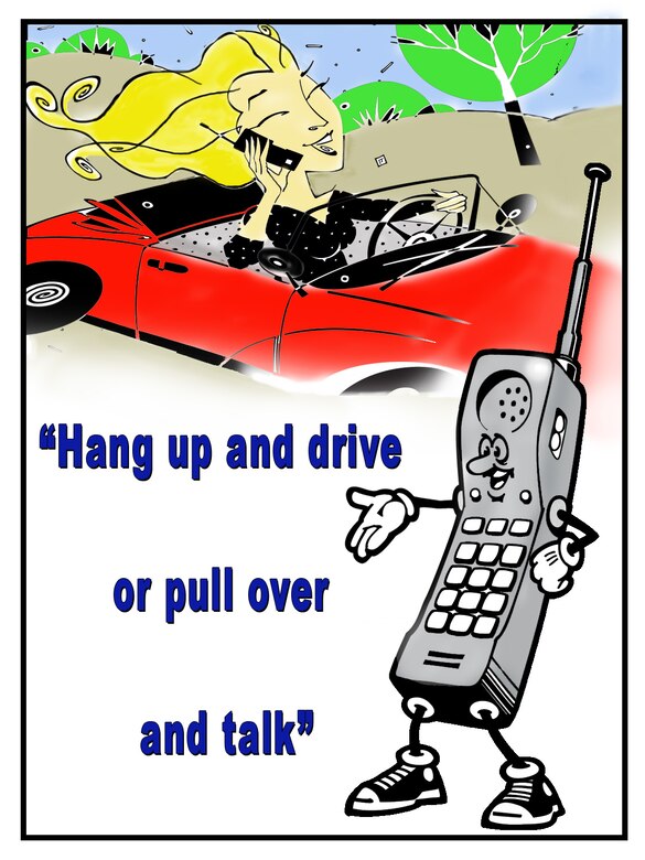 Cell phone usage while driving isn’t safe or legal > Vance Air Force