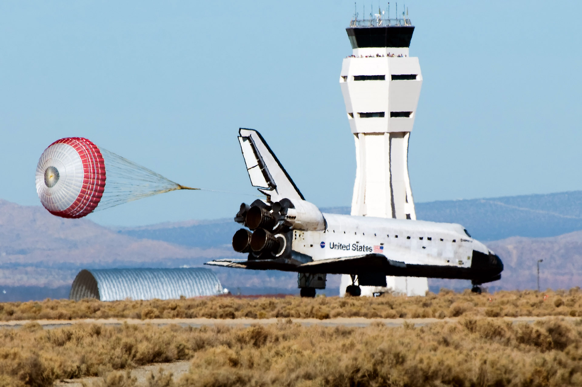 Space shuttle diverted, lands at Edwards > Air Force > Article Display
