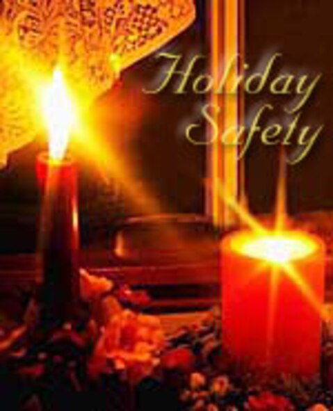 MINOT AIR FORCE BASE, N.D. -- The holidays provide a wonderful opportunity for family and friends to gather and celebrate. Remember to play it safe this holiday season. (Courtesy graphic)