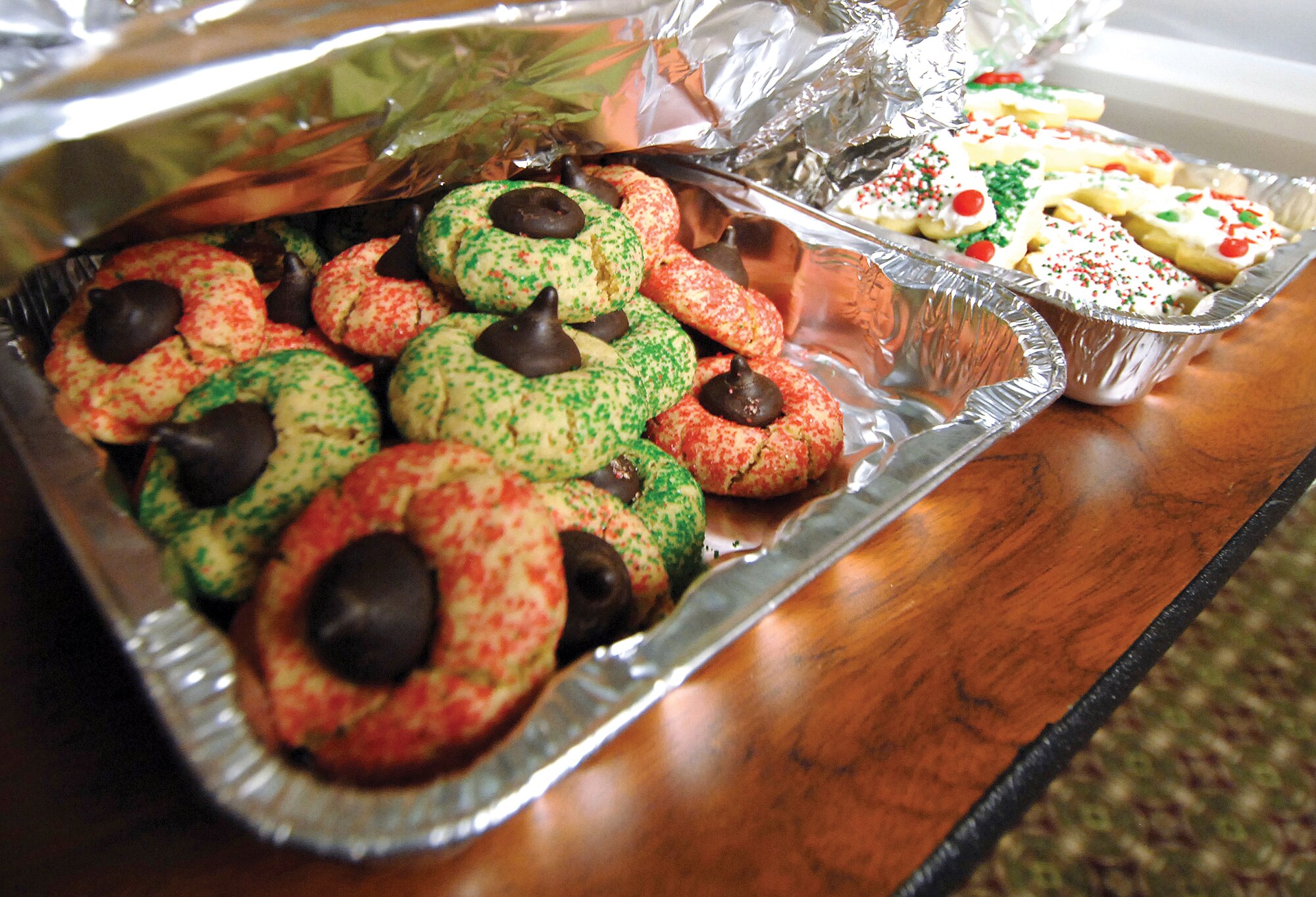 An example of some of the 25,000 baked goods given to Luke Airmen for the annual Airman Holiday Cookie Drive. (Photo by Tech. Sgt. Jeffrey Wolfe)