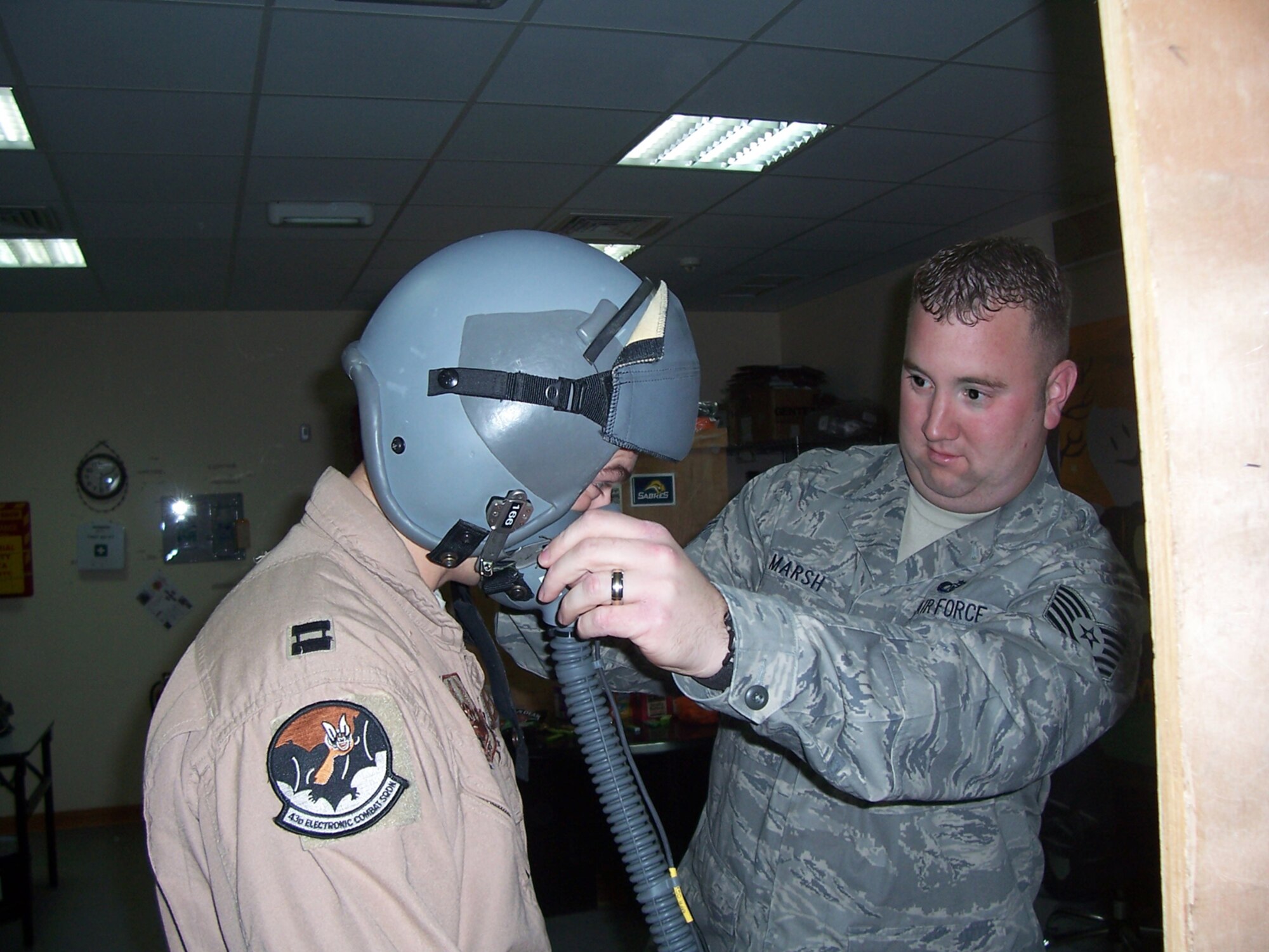 SOUTHWEST ASIA -- Tech. Sgt. Toby Marsh (U.S. Air Force courtesy photo)