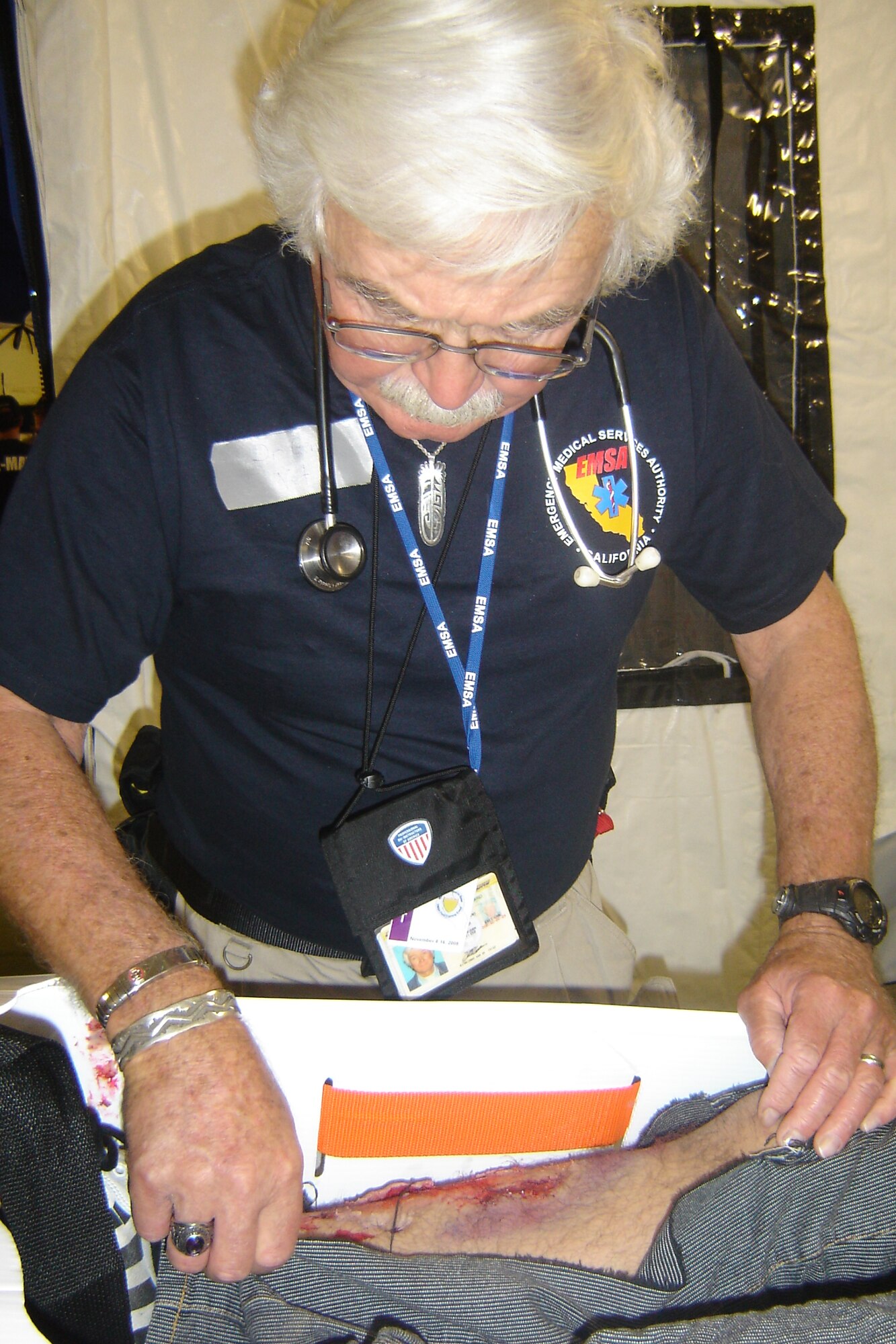 March hosts Mobile Field Hospital training.  (U.S. Air Force photo by Will Alexander)