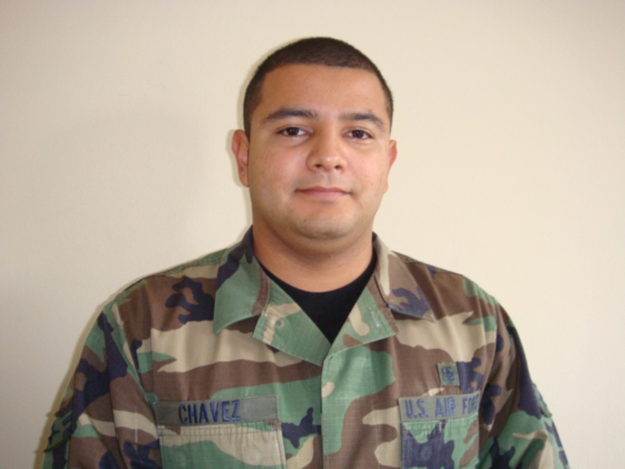 Senior Airman David Chavez, a public health journeyman with the 52nd Aerospace Medical Squadron is the 52nd Fighter Wing's Top Saber Performer for the week of Dec 5-12. (Courtesy Photo) 