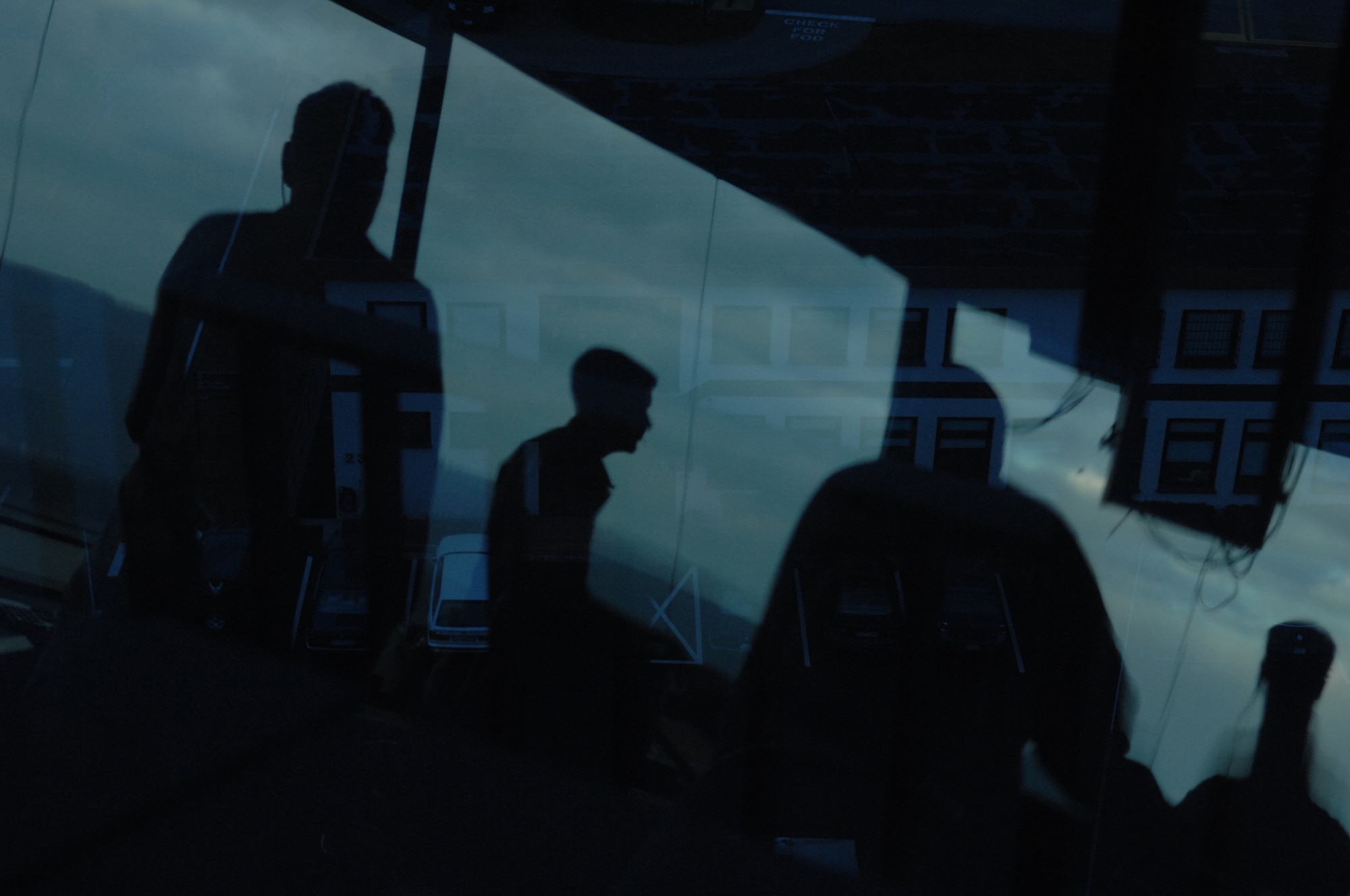 Members from the 86th Operations Support Squadron work in the flight tower to keep all air traffic flowing safely, Ramstein Air Base, Germany, Dec. 2, 2008. (U.S. Air Force photo by Senior Airman Amber Bressler)