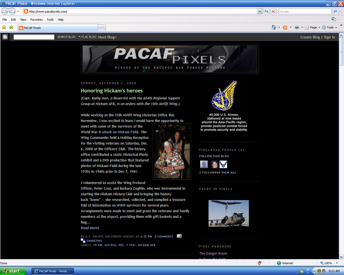 hickam afb website