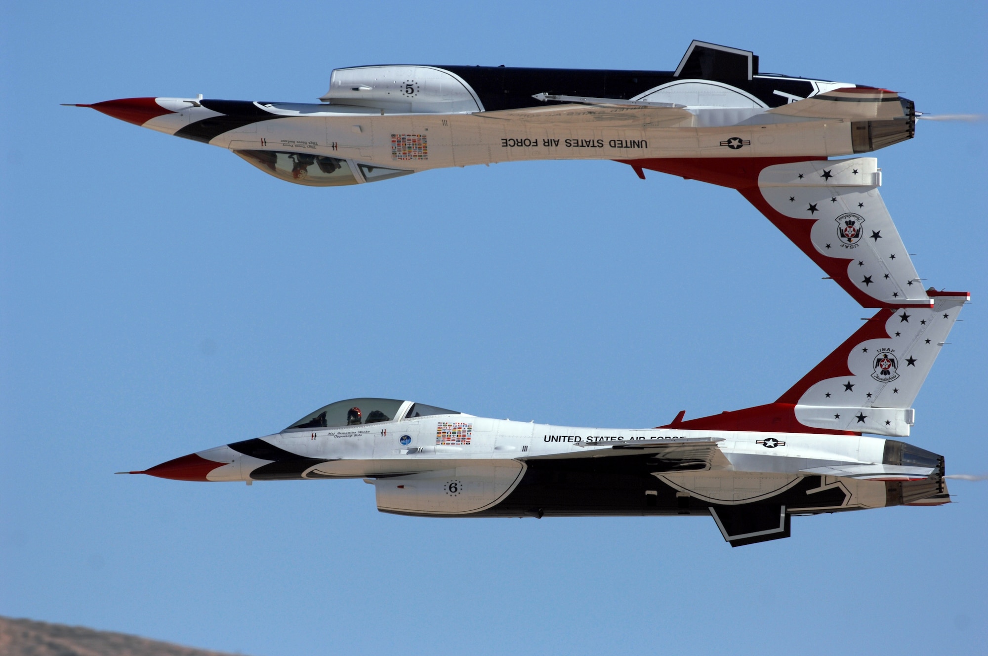 After a 17 year absence, the U.S. Air Force Thunderbirds will once again fly over the skies of Homestead, Fla.  The world famous jet fighter acrobatic team will headline the “Wing’s Over Homestead” Air Show, Nov. 7 – 8, 2009, at Homestead Air Reserve Base. (U.S. Air Force courtesy photo)