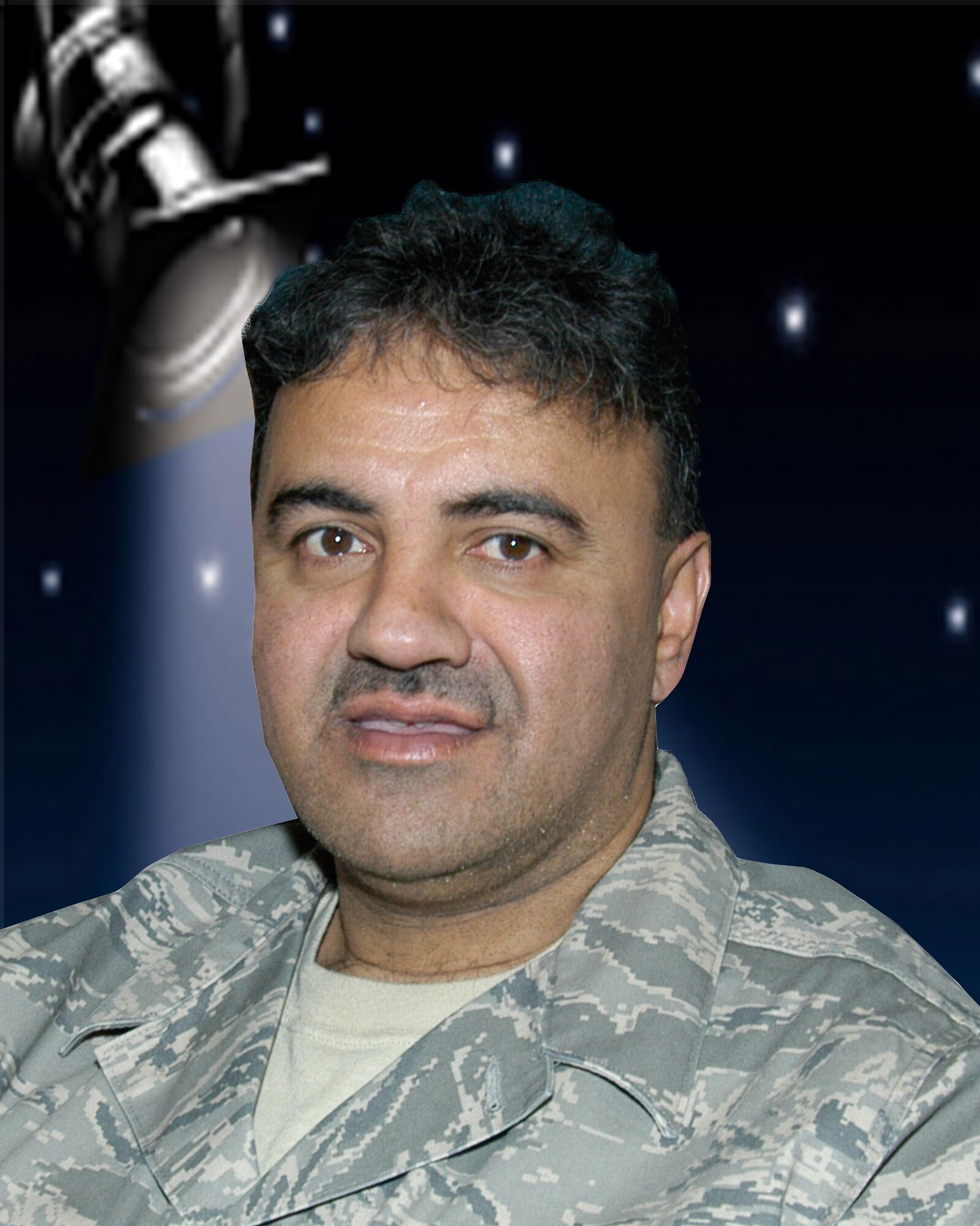Master Sgt. Jason Razick, unit training manager in the Directorate of Mission Support, is the spotlight of the week. Sergeant Razick has been in the Air Force for nearly 22 years, and he is from Warner Robins, Ga. (U.S. Air Force graphic/Eric Valdez)