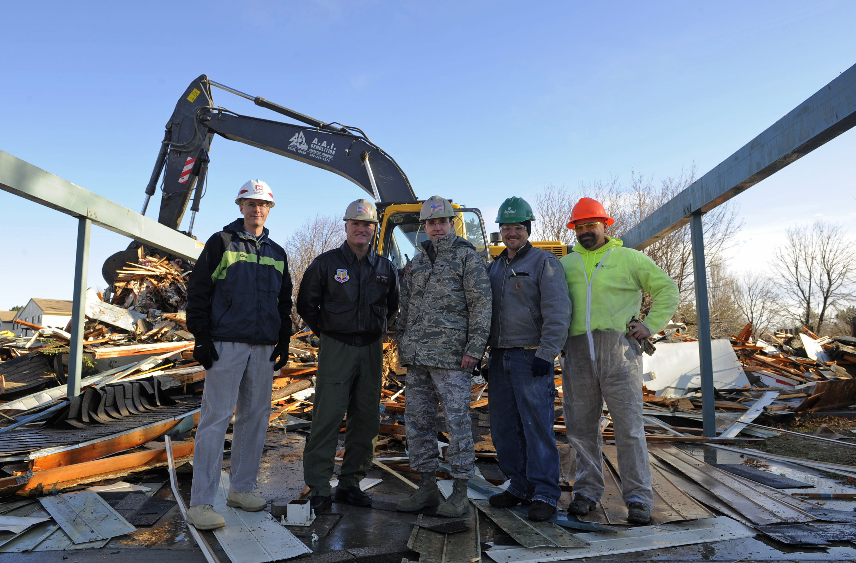 Construction begins on new housing area > Mountain Home Air Force Base