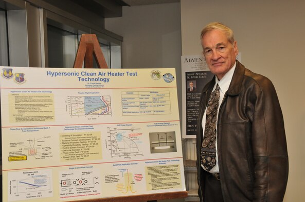 Dr. Frank Steinle works on long-range planning in Aerospace Testing Alliance's (ATA) facilities and test techniques section of the technology branch. ATA is the support contractor for AEDC. Dr. Steinle is currently working on the development of a new clean air heater for establishing test conditions in continuous flow wind tunnel and blow down ground test facilities. (Photos by David Housch)