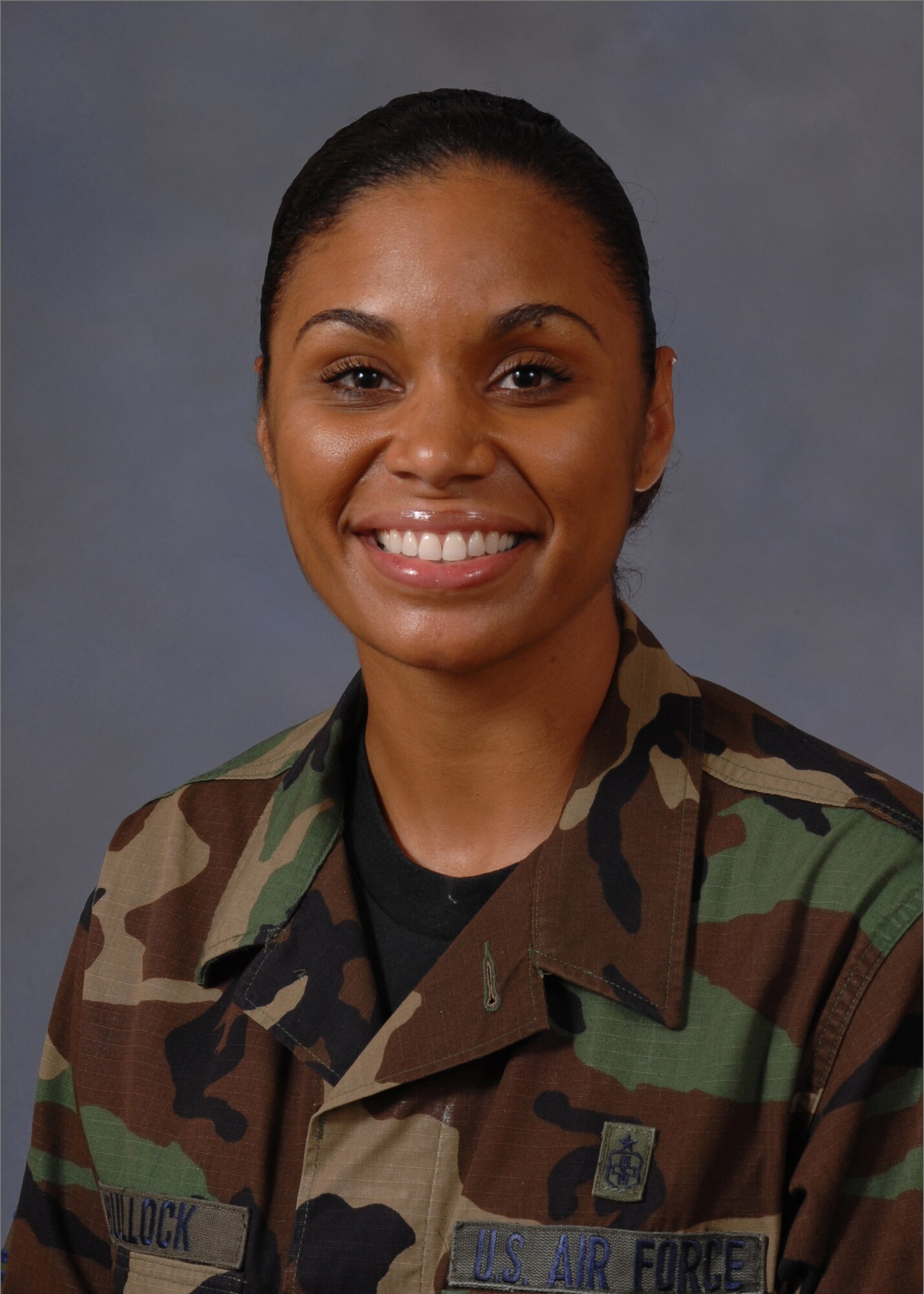 Tech. Sgt. Naomi Bullock, Public Health technician at Arnold’s Medical Aid Station, has won the AFMC-level Public Health Non-Commissioned Officer of the Year award. (Photo provided)