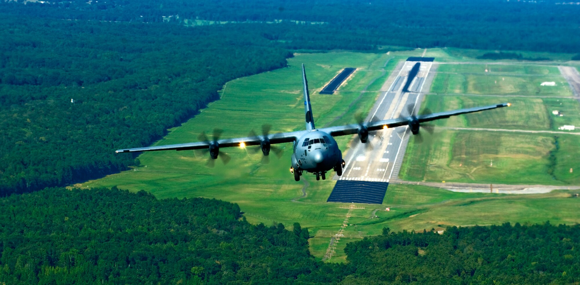 When all four engines of their aircraft lost power, a C-130 crew with the Arkansas Air Naional Guard at Little Rock AFB, Ark. had to think fast to keep the cargo aircraft from ending up as a fiery wreckage. (U.S Air Force Photo by Tech Sgt. Matthew Hannen)