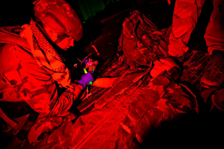 Pararescuemen train to face the world's worst dangers-dayornight. That intense training helps them save lives...sometimes against all odds. (U.S. Air Force Photo by Tech. Sgt. Matthew Hannen)