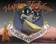 The 919th Special Operations Wing safety office extends its best wishes this holiday season to the 919th SOW family.  This season can be the most joyous for you and your family, but can easily be the most stressful time of year.  Take a few minutes to A.C.T. - Assess each decision you and your family make - Consider all options to limit the risk - Take the appropriate action. Happy holidays. (U.S. Air Force graphic / Senior Airman Jon McCallum)