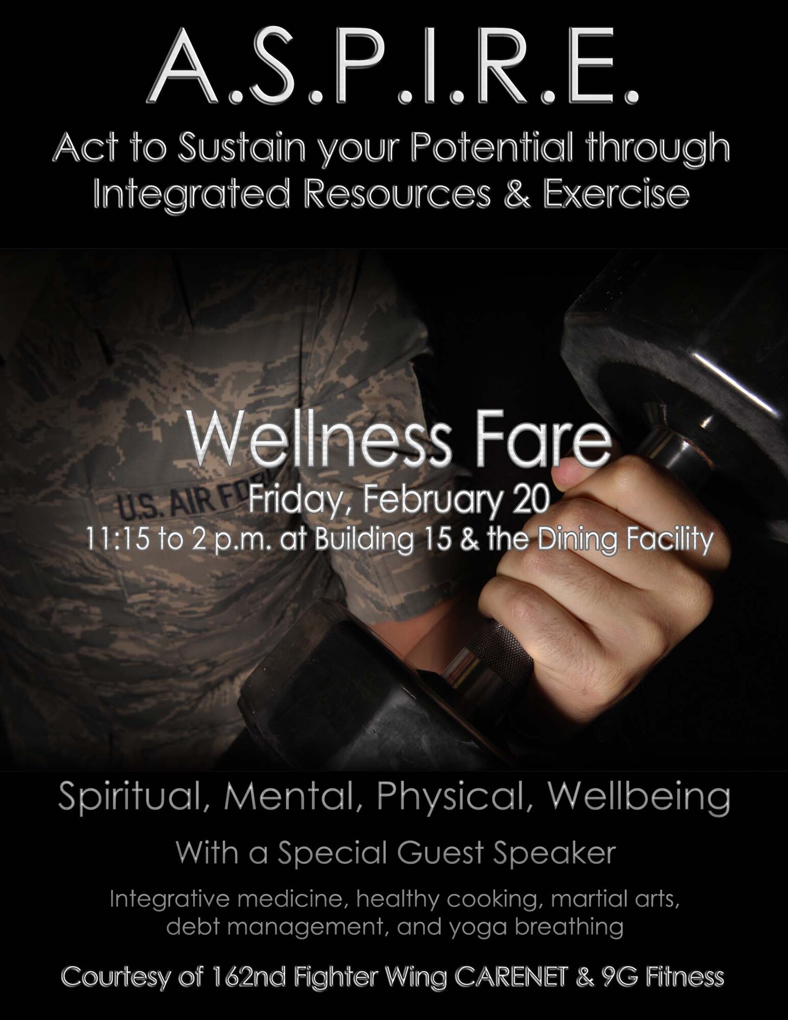 A.S.P.I.R.E. Wellness Fare, Feb. 20