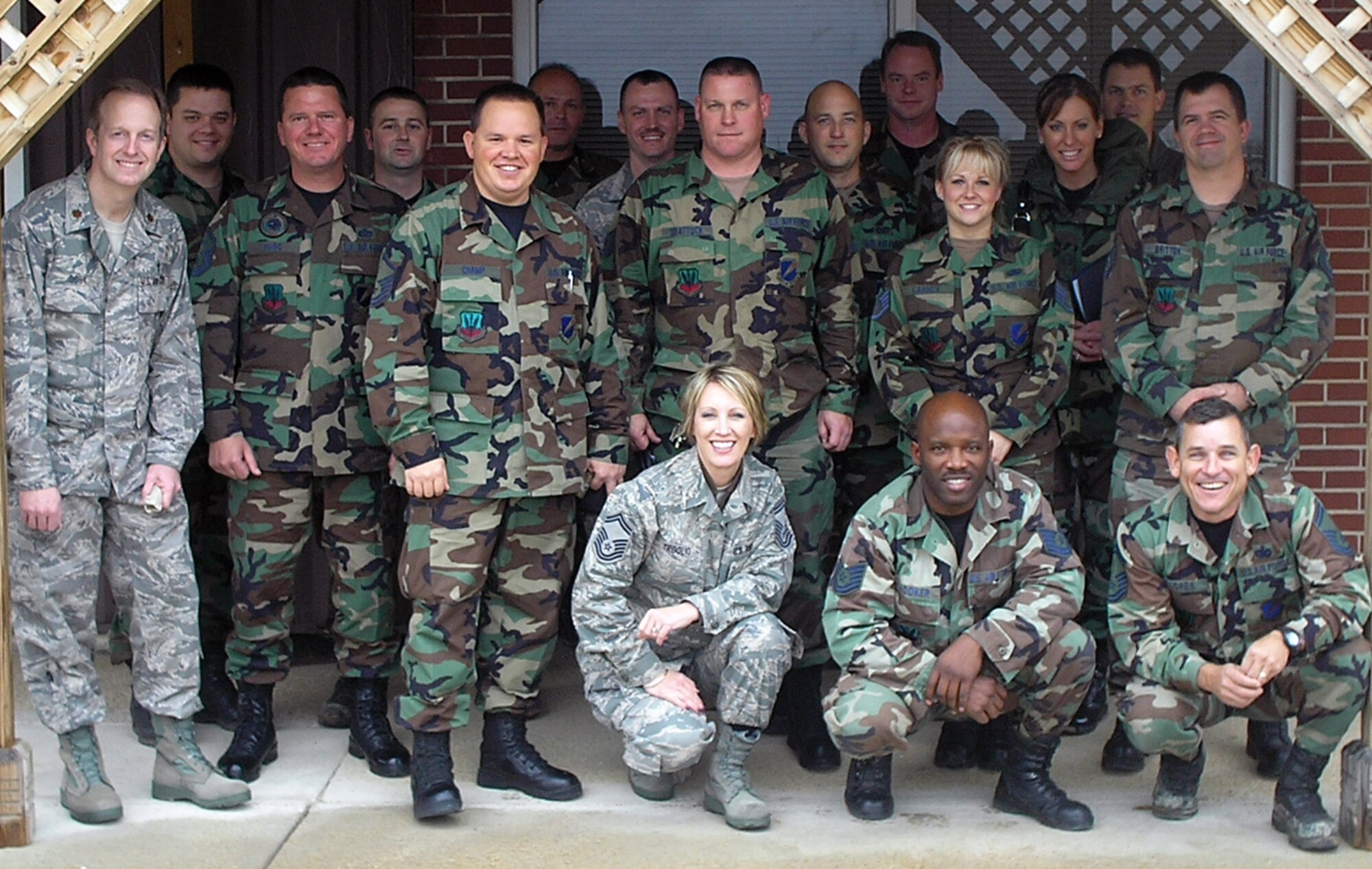 The 131st Fighter Wing "Wing Team" visits the Airmen at Detachment 1 Cannon Range late October.  The "Wing Team" went to Det 1 to learn about the Cannon Range mission and help with any issues at hand.    