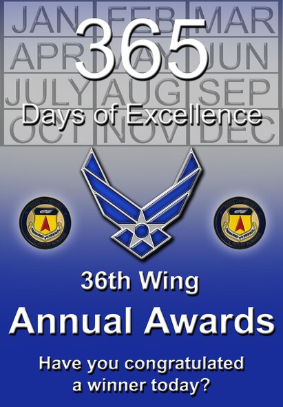36th Wing Annual Award Winners
