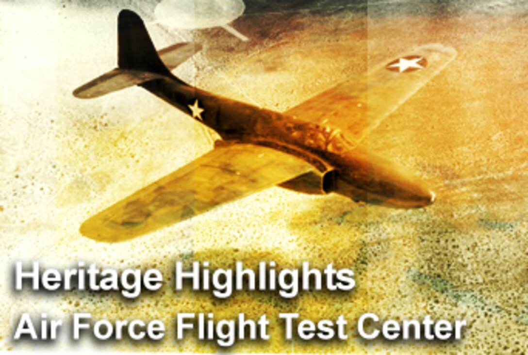 The latest Heritage to Horizons series presentation highlights the Air Force Flight Test Center whose heritage mastered emerging aircraft technologies, and is the de factor center for American flight research. (Graphic illustration by Mike Carabajal) 