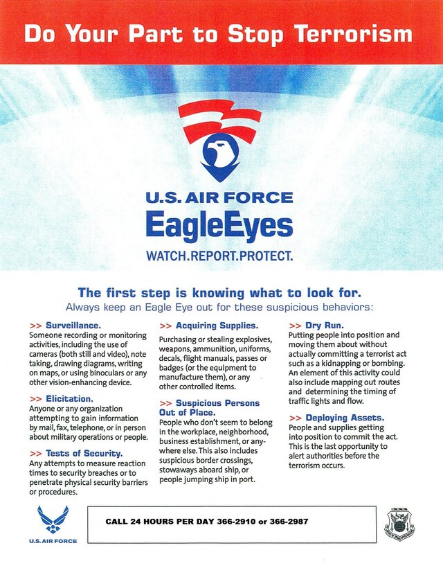 Do Your Part to Stop Terrorism