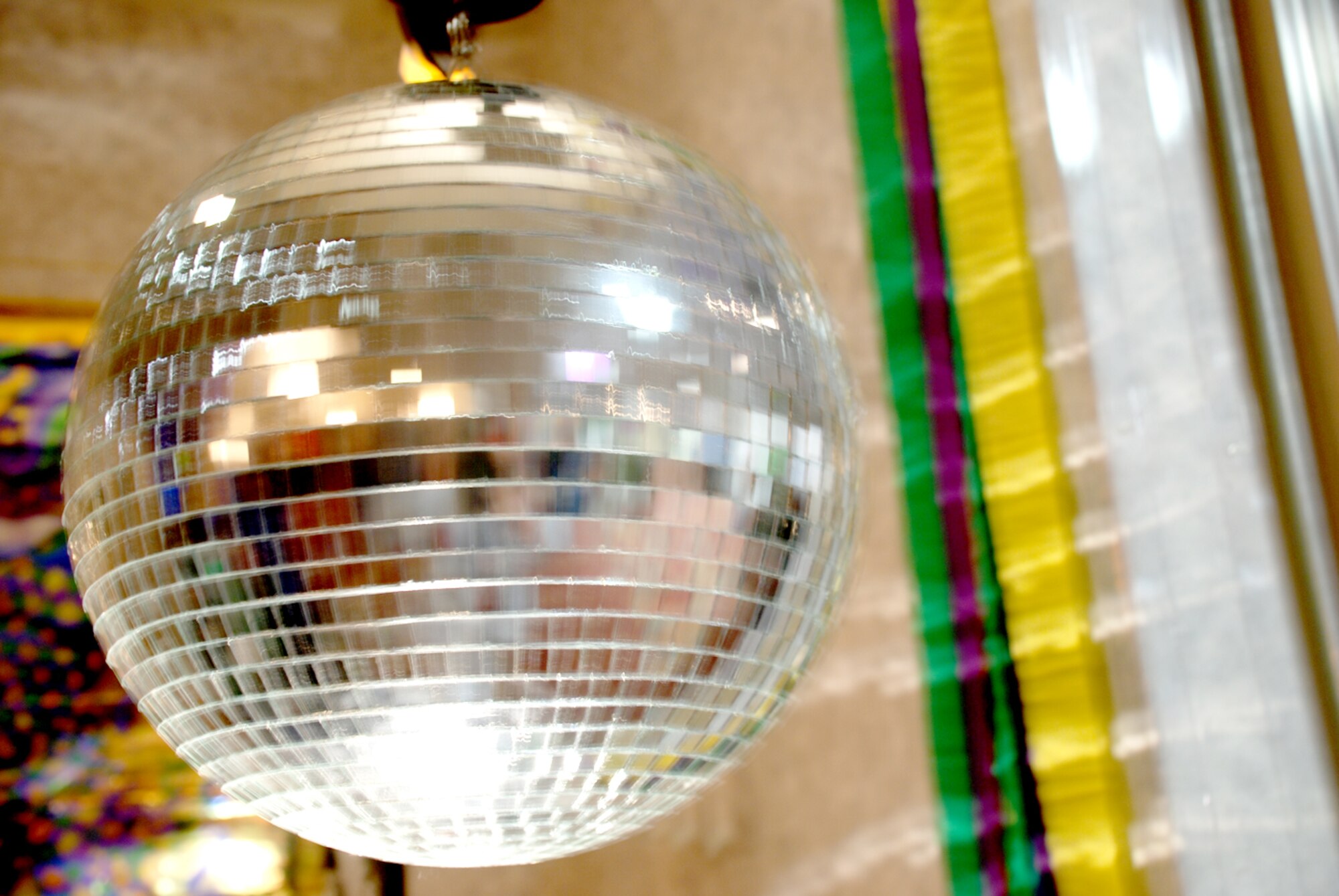Party goers danced and participated in many events ranging from American-gladiator fighting to a 90th Security Forces Group Idol. The Mardi Gras celebration lasted until Saturday morning with more than 700 people in attendance (U.S. Air Force photos/Airman 1st Class Daryl Knee).