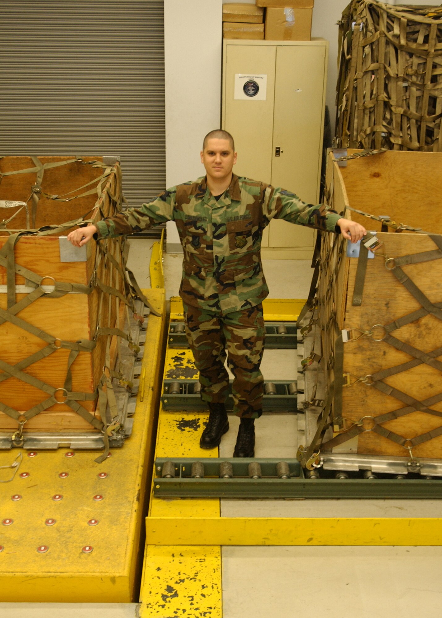 EIELSON AIR FORCE BASE, Alaska--Staff Sgt. Adam Greenwell, 354th Logistics Readiness Squadron logistics planner, is the Hall of Fame nominee for the week of Feb. 15 to 21. (U.S. Air Force photo by Airman 1st Class Christopher Griffin)