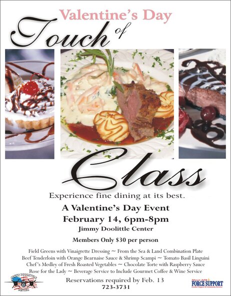 MINOT AIR FORCE BASE, N.D. -- Valentine's Day at Minot Air Force Base. (courtesy graphic)